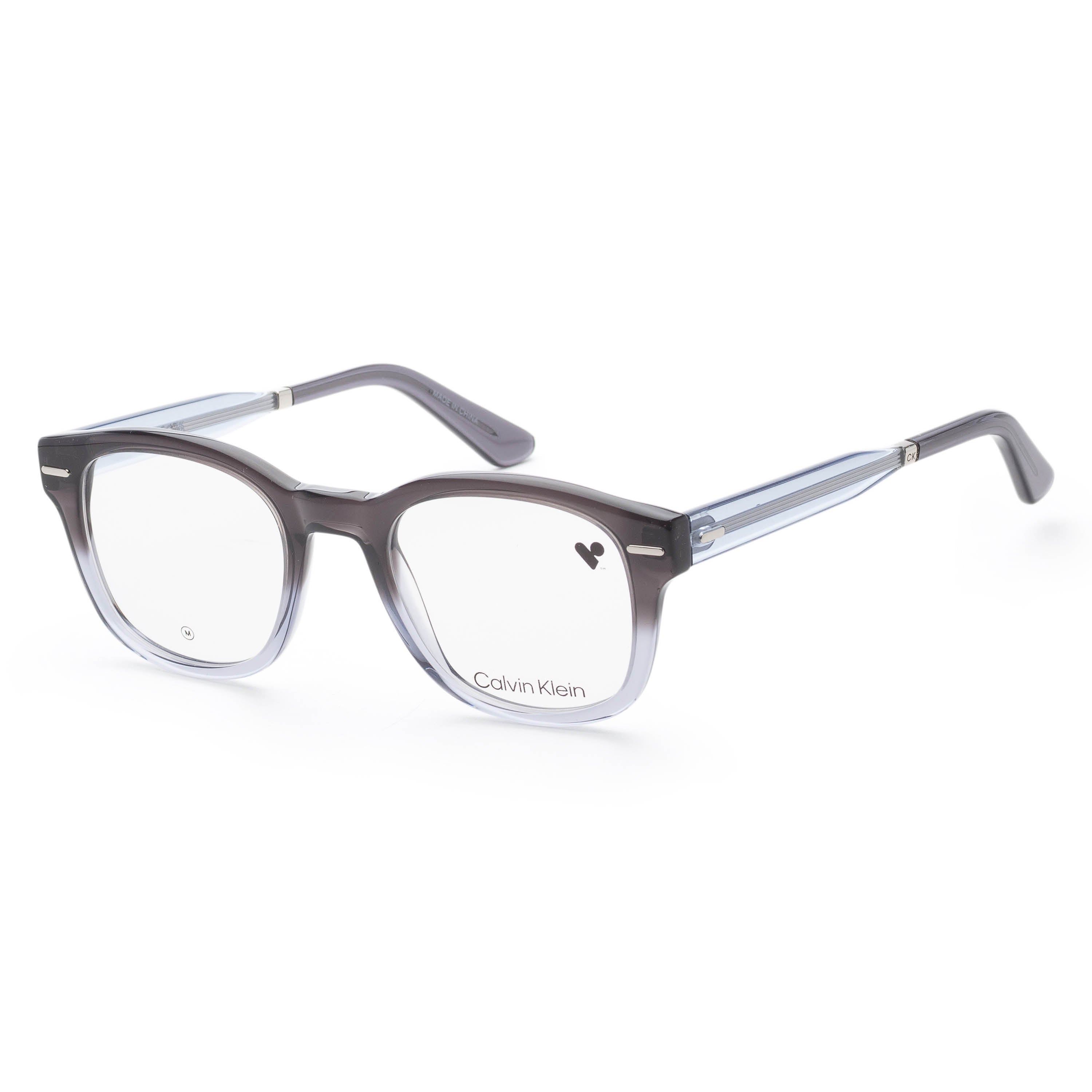 Calvin Klein Unisex 49 mm Grey Blue Eyeglasses CK23511-336