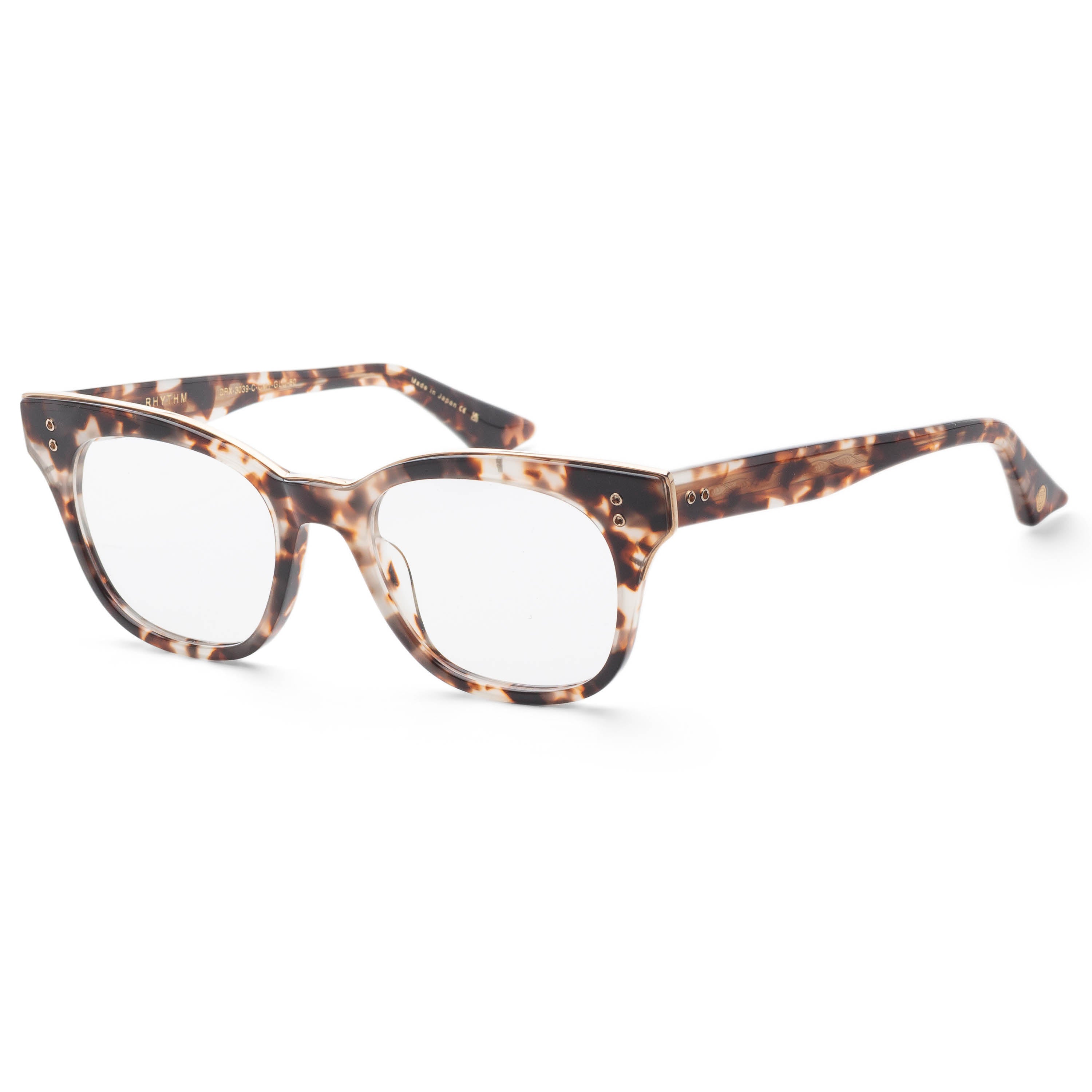 Dita Men's Rhythm 50mm Cream Tortoise 14K Gold Eyeglasses DRX-3039-C-CMT-GLD-50-Z