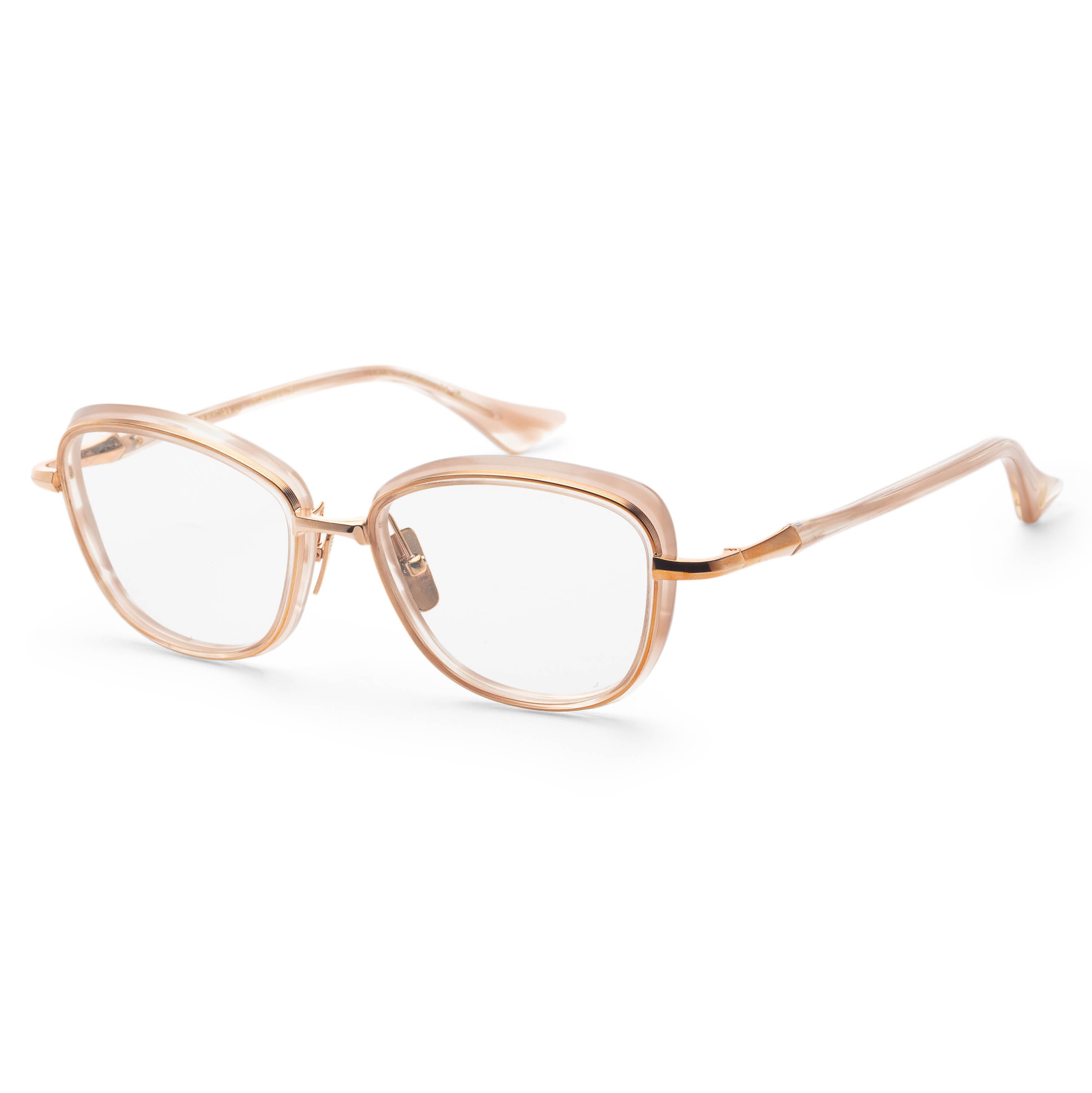 Dita Women's Litavu 54mm Rose Gold Dusty Pink Eyeglasses DTX444-A-03
