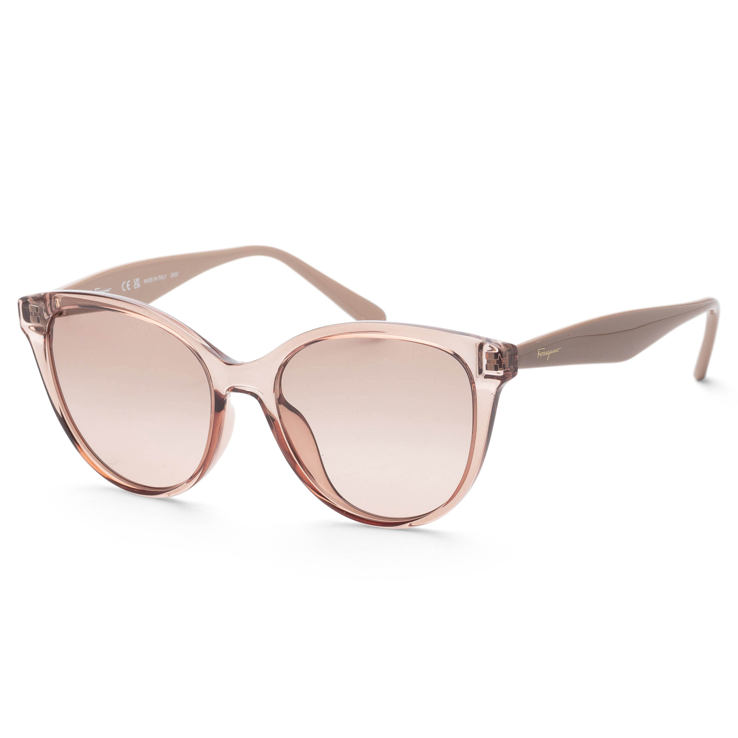 Ferragamo Women's 54 mm Beige Sunglasses SF1073S-278