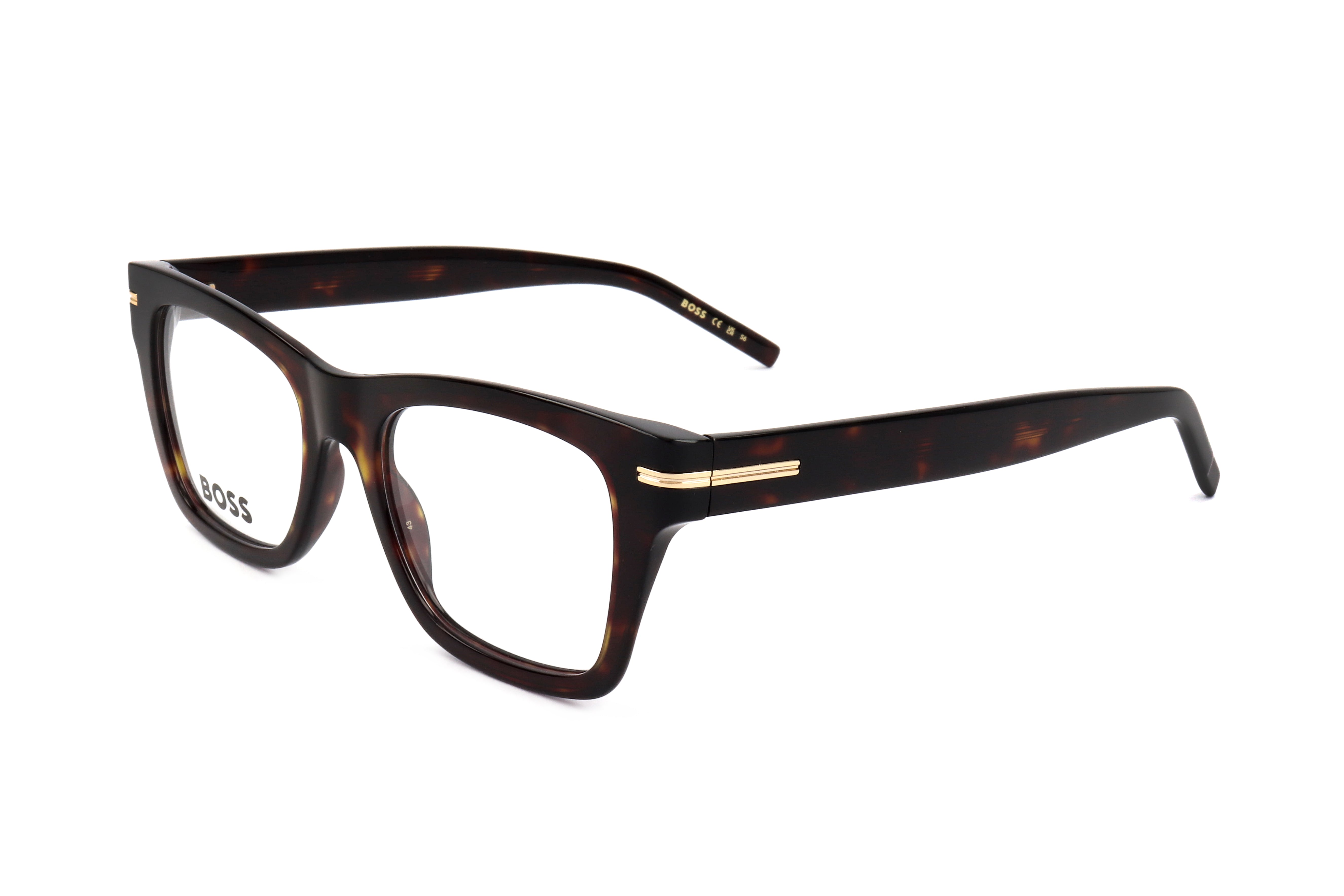Hugo Boss Men's 49mm Havana Eyeglasses BOSS1522-086-49