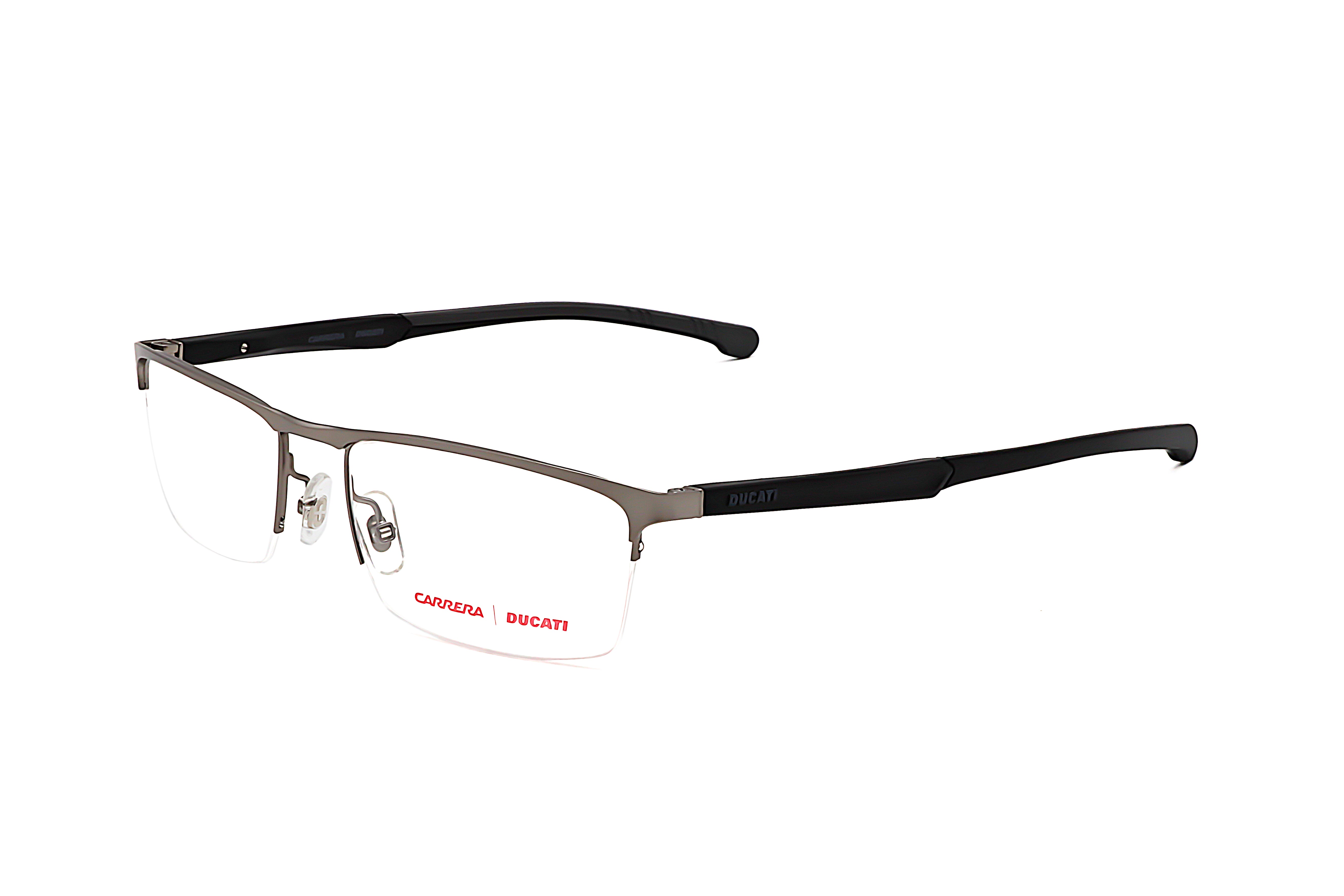 Carrera Men's 55mm Matte Dark Ruthenium Black Eyeglasses CARDUC009-5MO-55