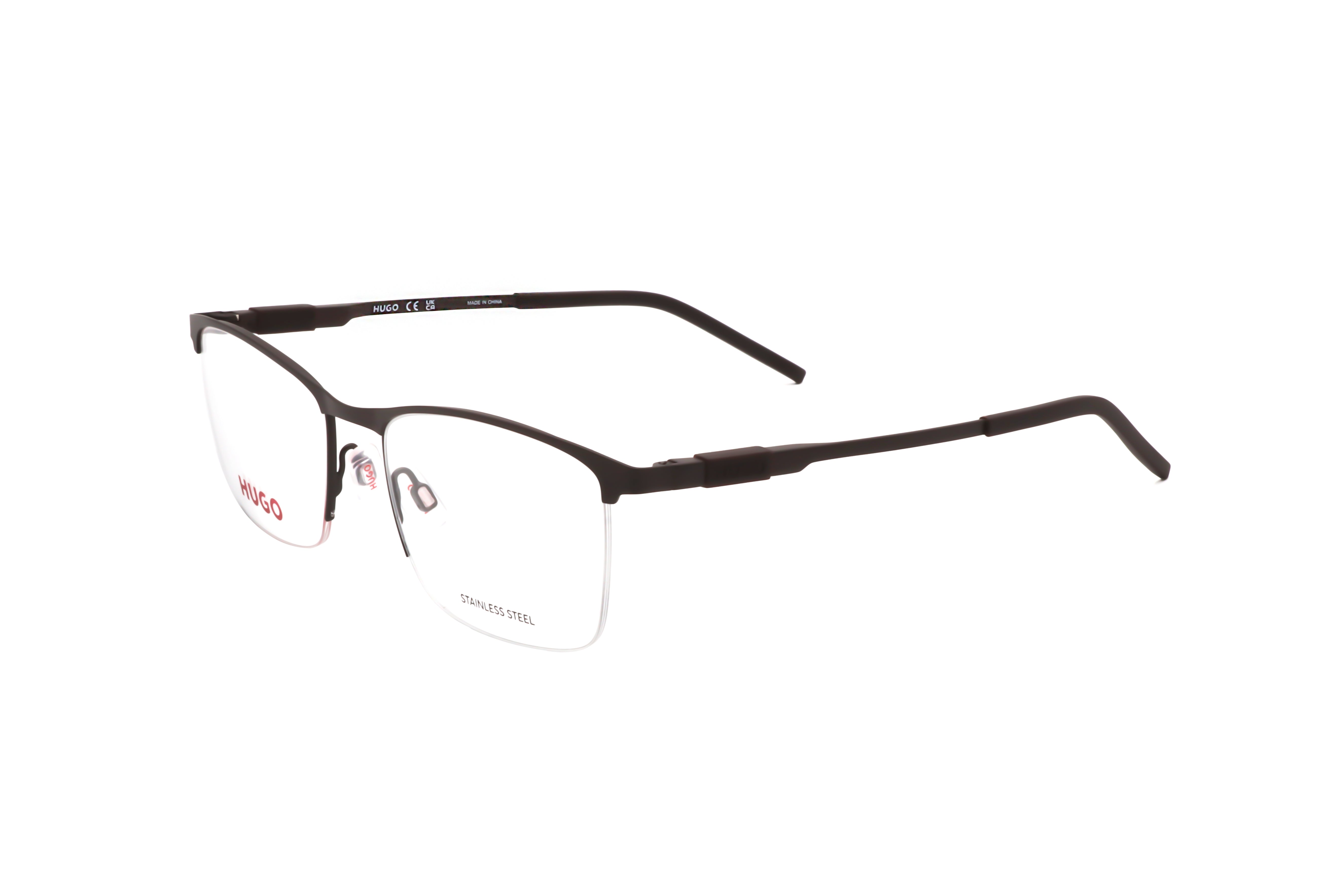 Hugo Boss Men's 54mm Matte Brown Eyeglasses HG1103-YZ4-54