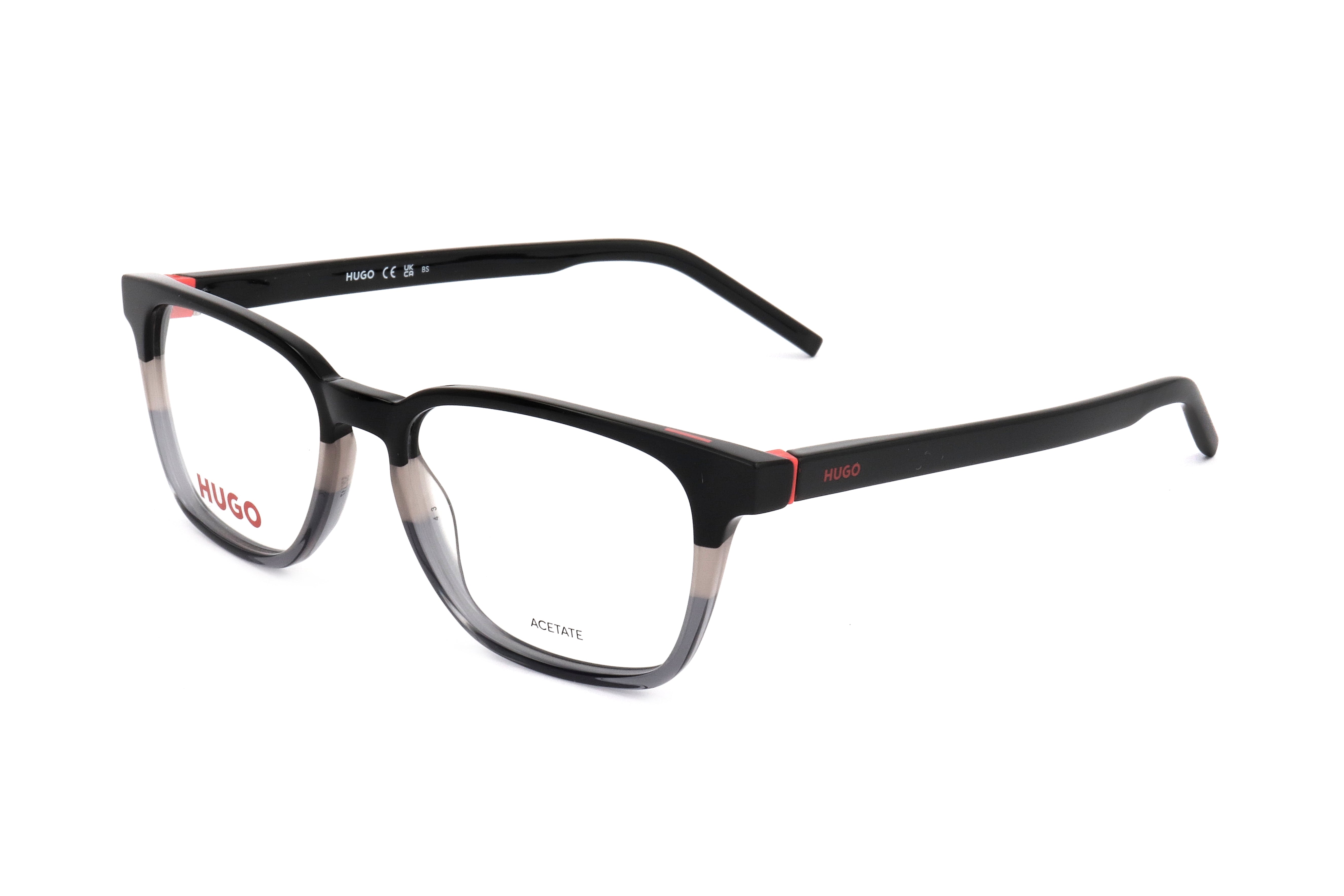 Hugo Boss Men's 52 mm Black Grey Eyeglasses HG1130-08A-52