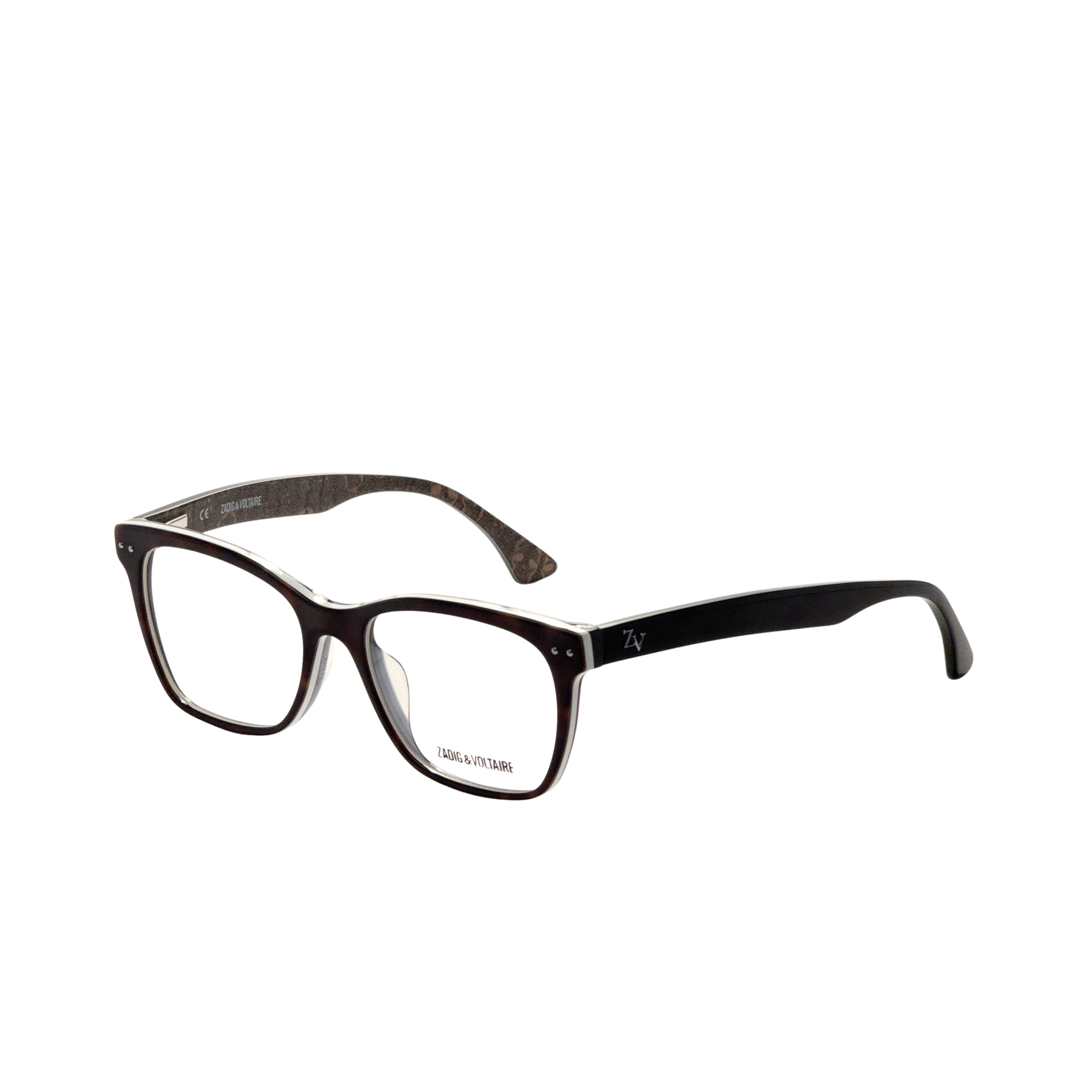 Zadig & Voltaire Men's 51 mm Brown Eyeglasses VZV020-5102A1