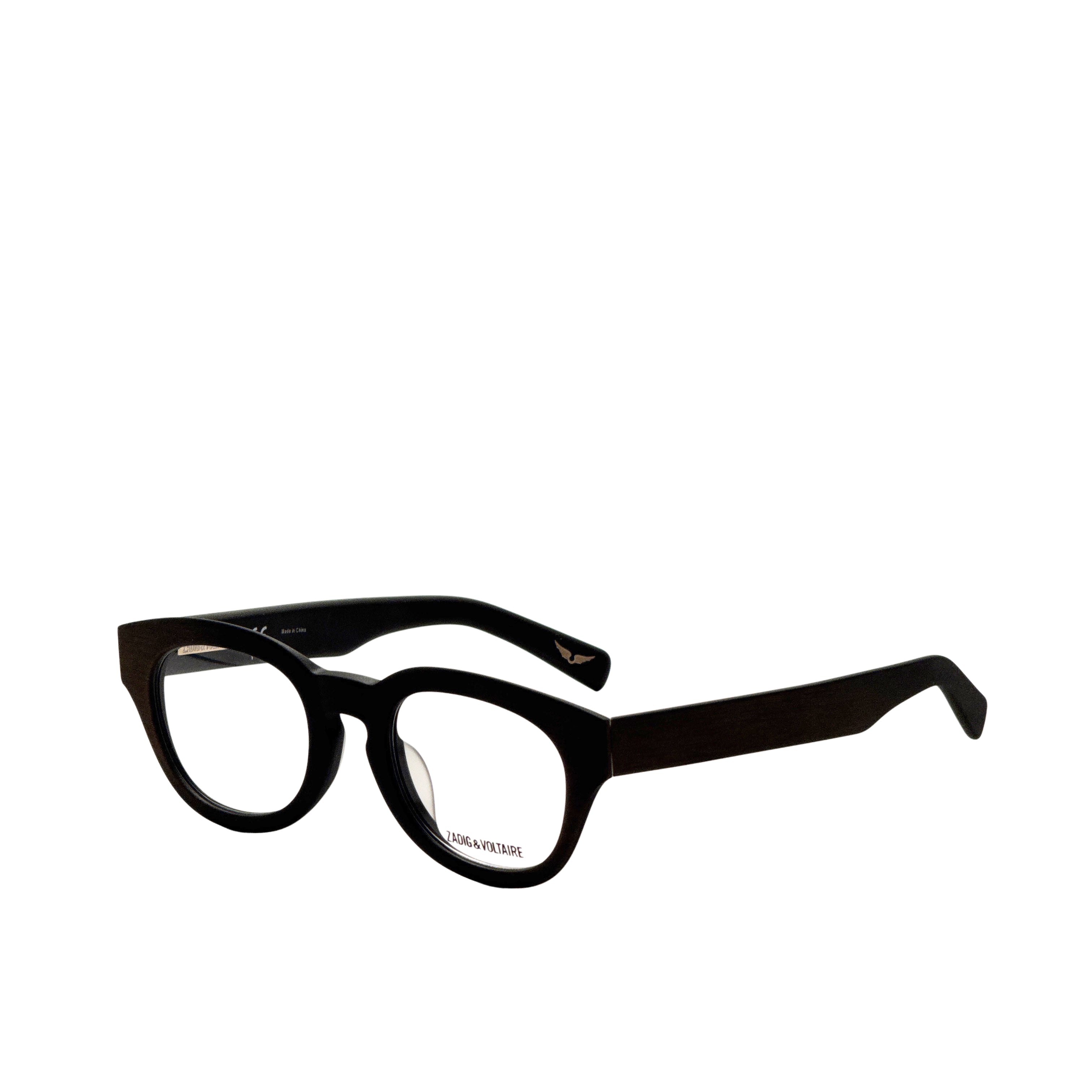 Zadig & Voltaire Unisex 48 mm Brown Eyeglasses VZV079-480SNE