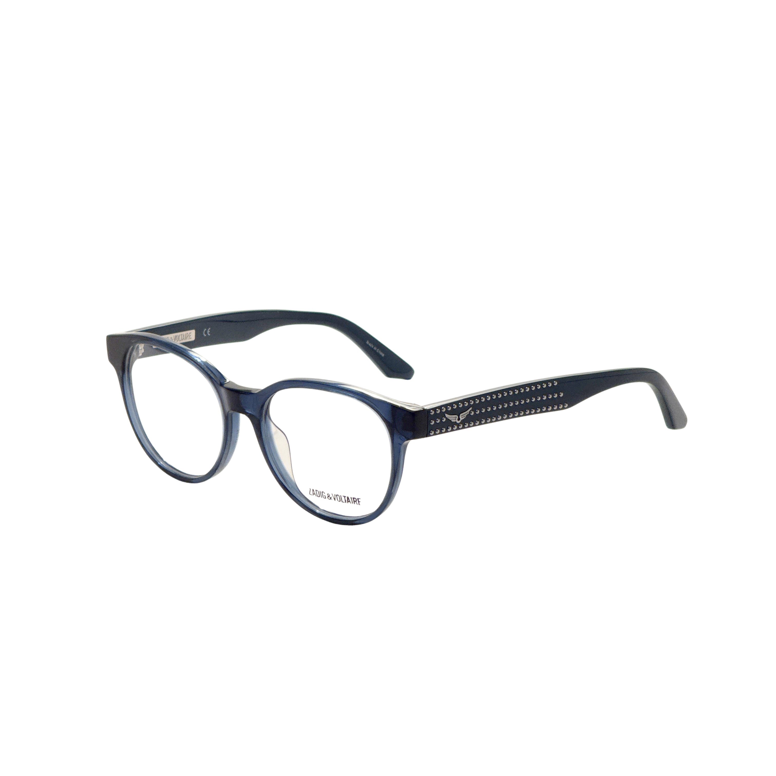 Zadig & Voltaire Women's 50 mm Blue Eyeglasses VZV120S-500AGQ