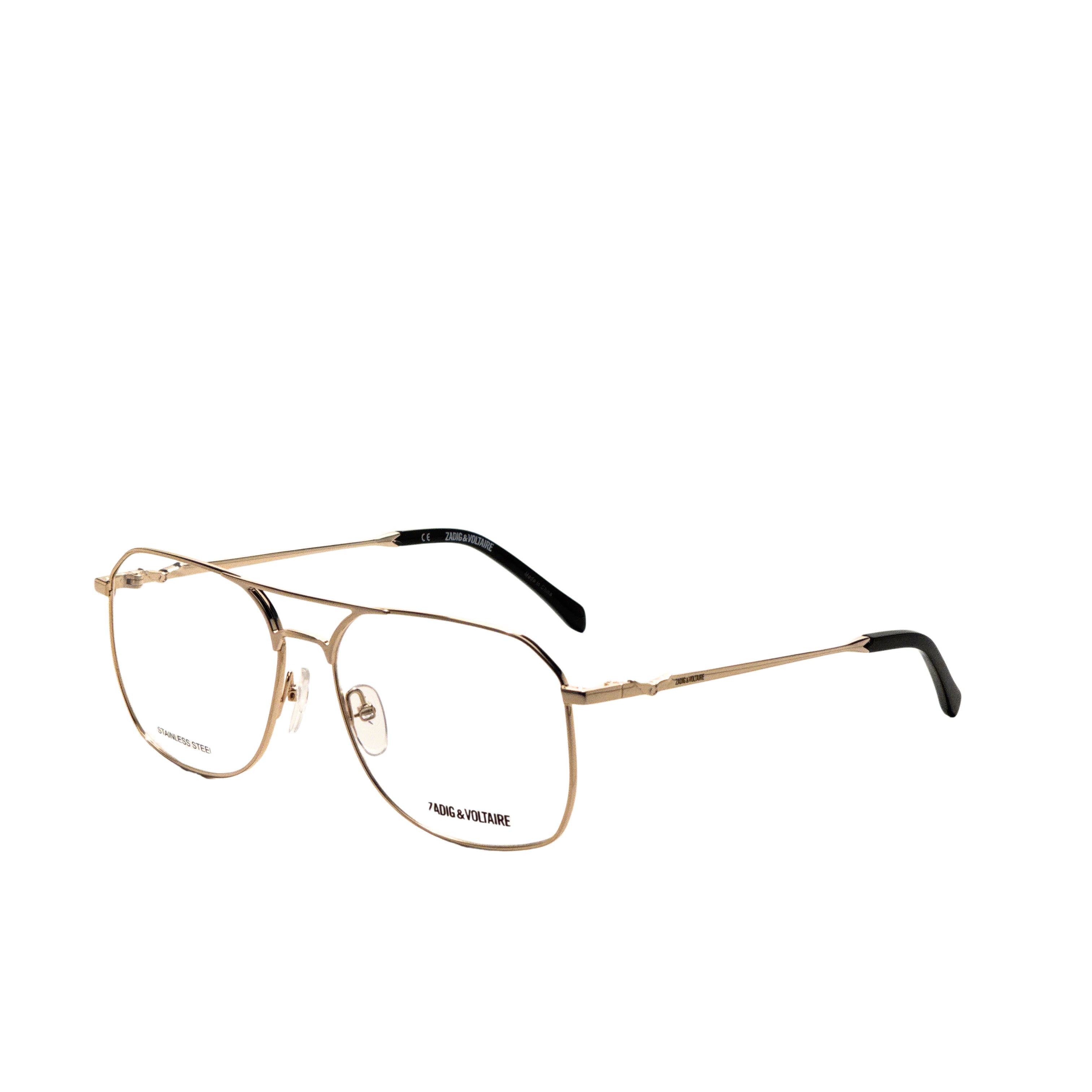 Zadig & Voltaire Women's 57 mm Rose Gold Eyeglasses VZV347-570300