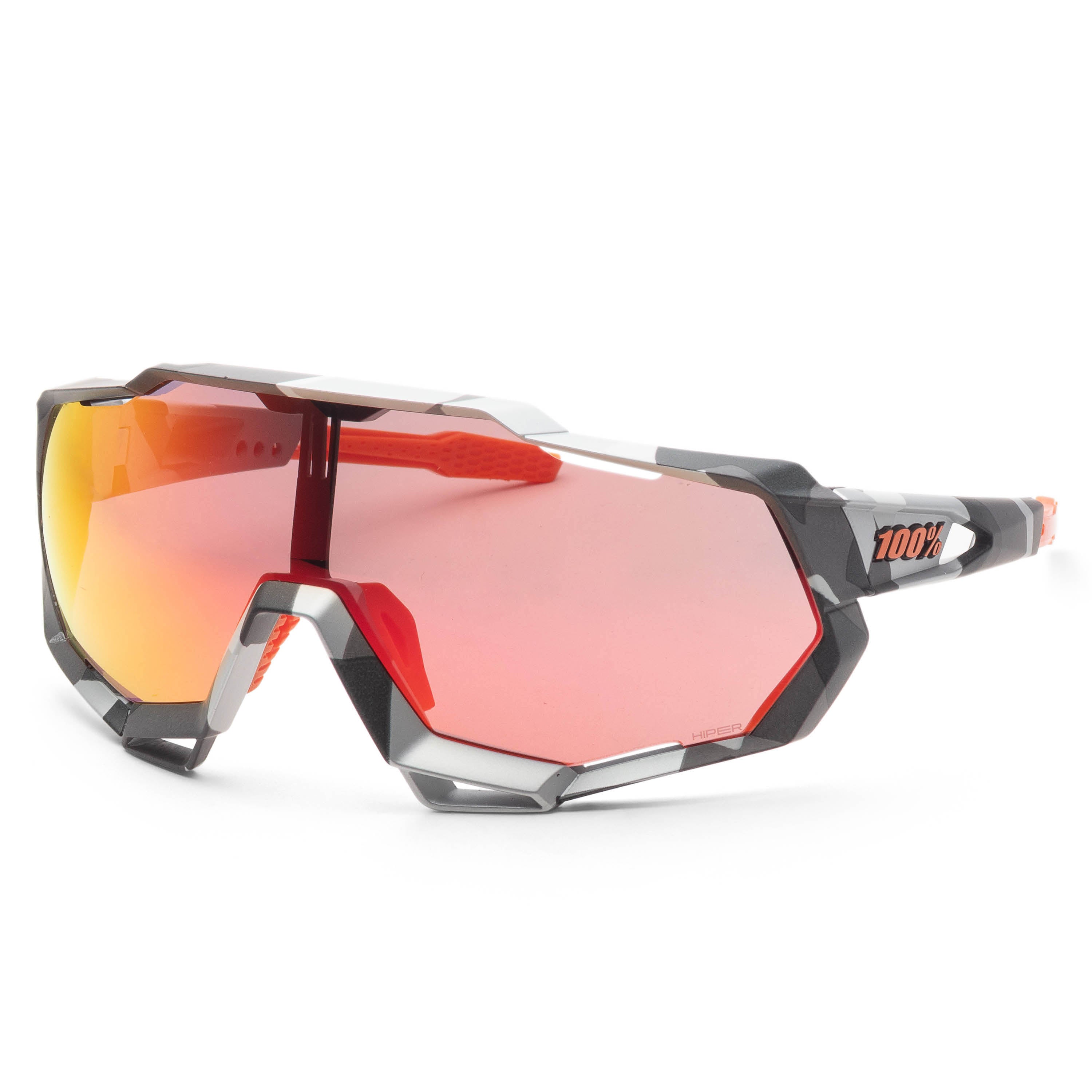 100 Percent Men's Speedtrap 62mm Soft Tact Grey Camo Sunglasses 60012-00001