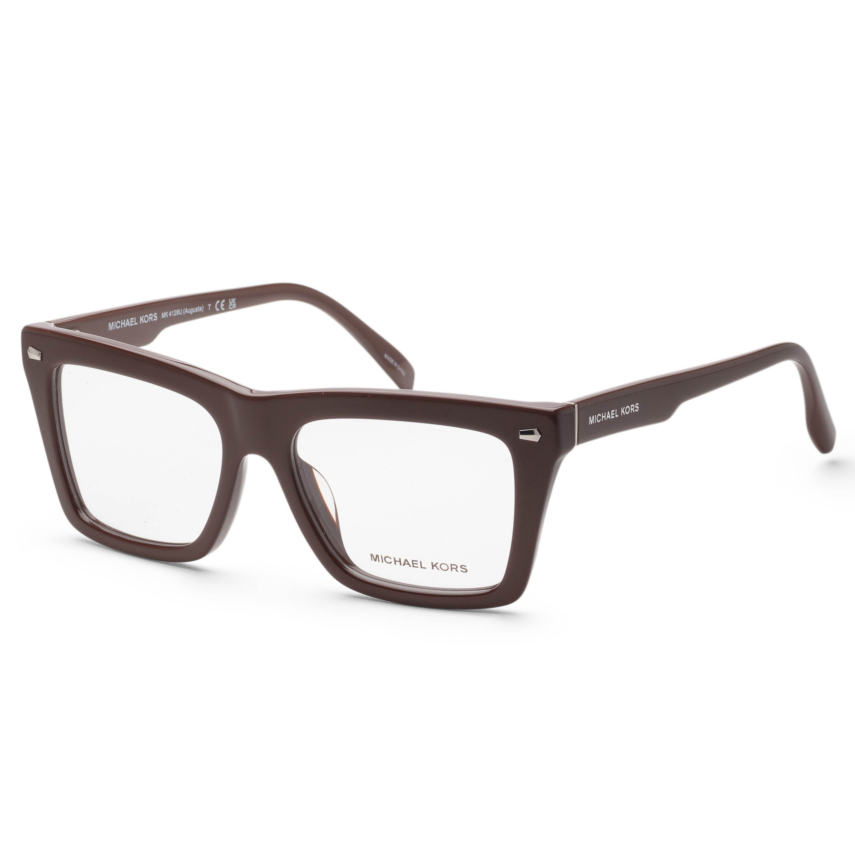 Michael Kors Men's 54mm Nutmeg Solid Eyeglasses MK4128U-4007-54