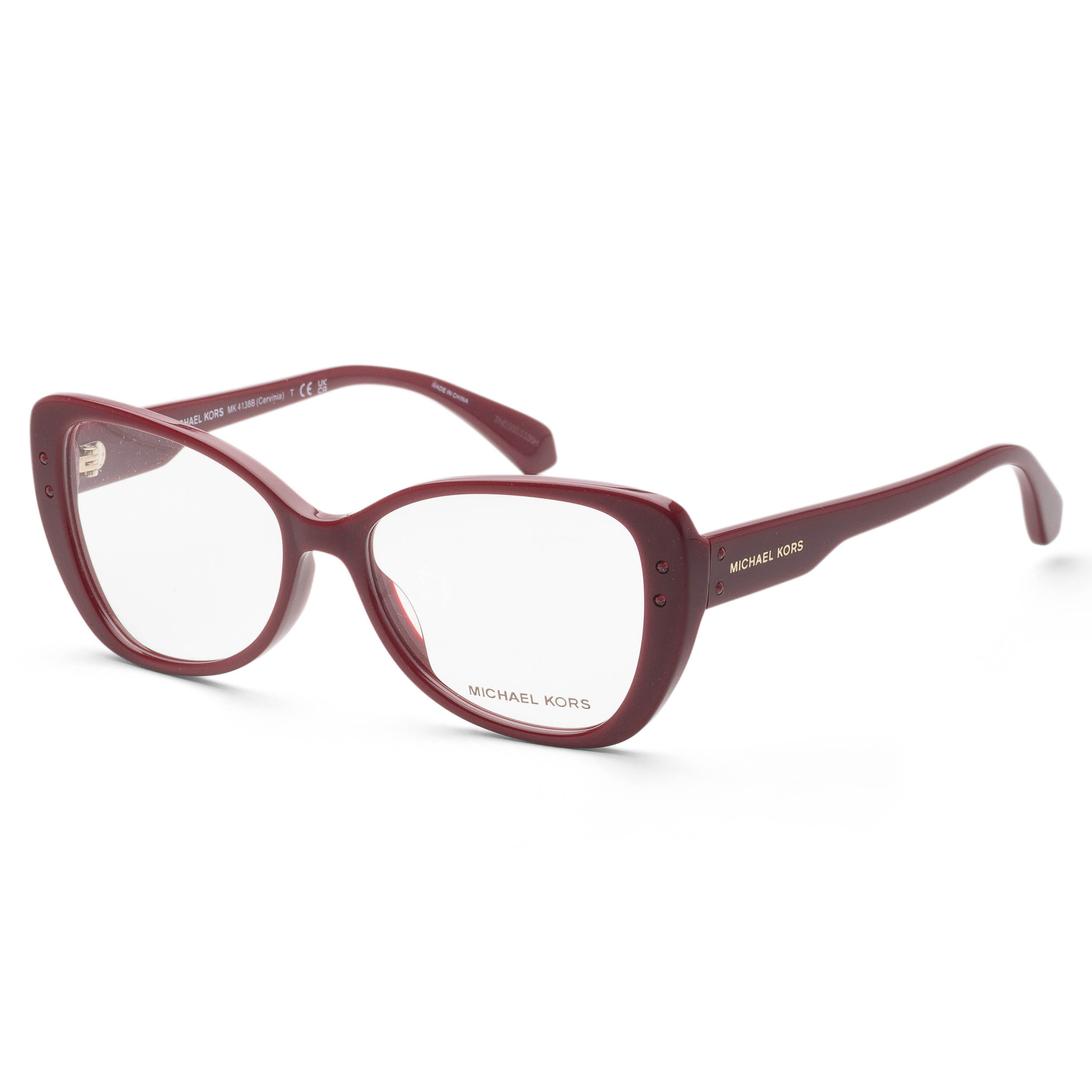 Michael Kors Women's Cervina 54mm Red Eyeglasses MK4138B-4004-54