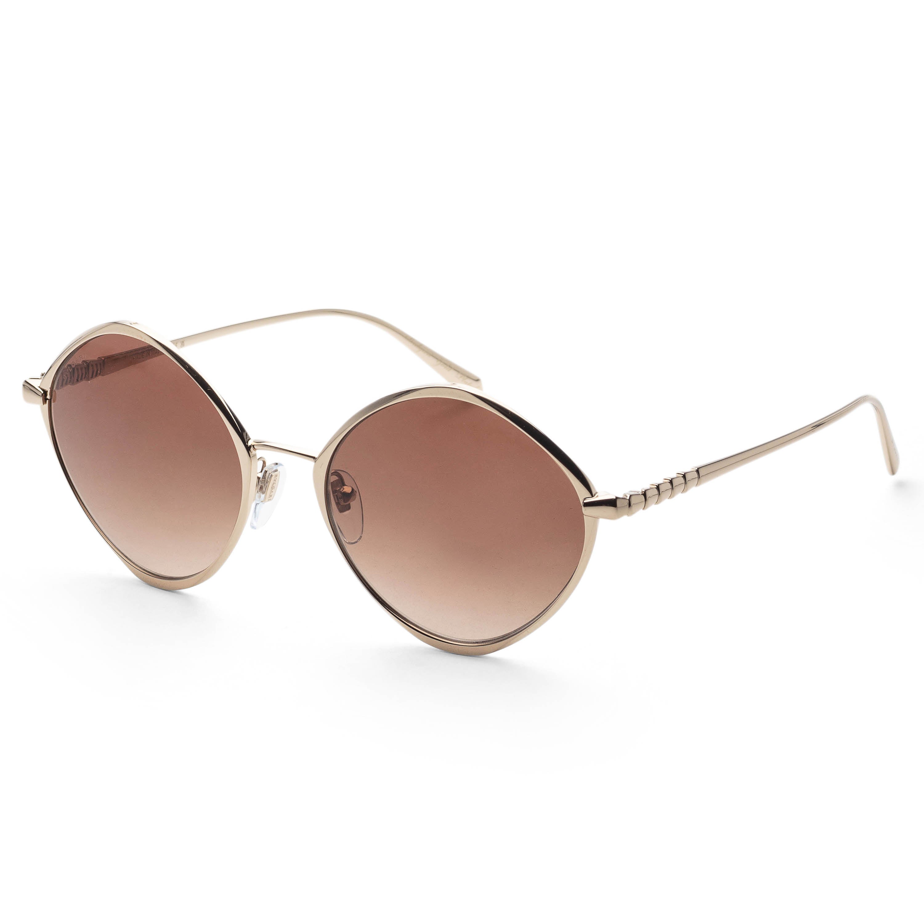 Bulgari Women's 56mm Pale Gold Sunglasses BV6186K-278-13-56