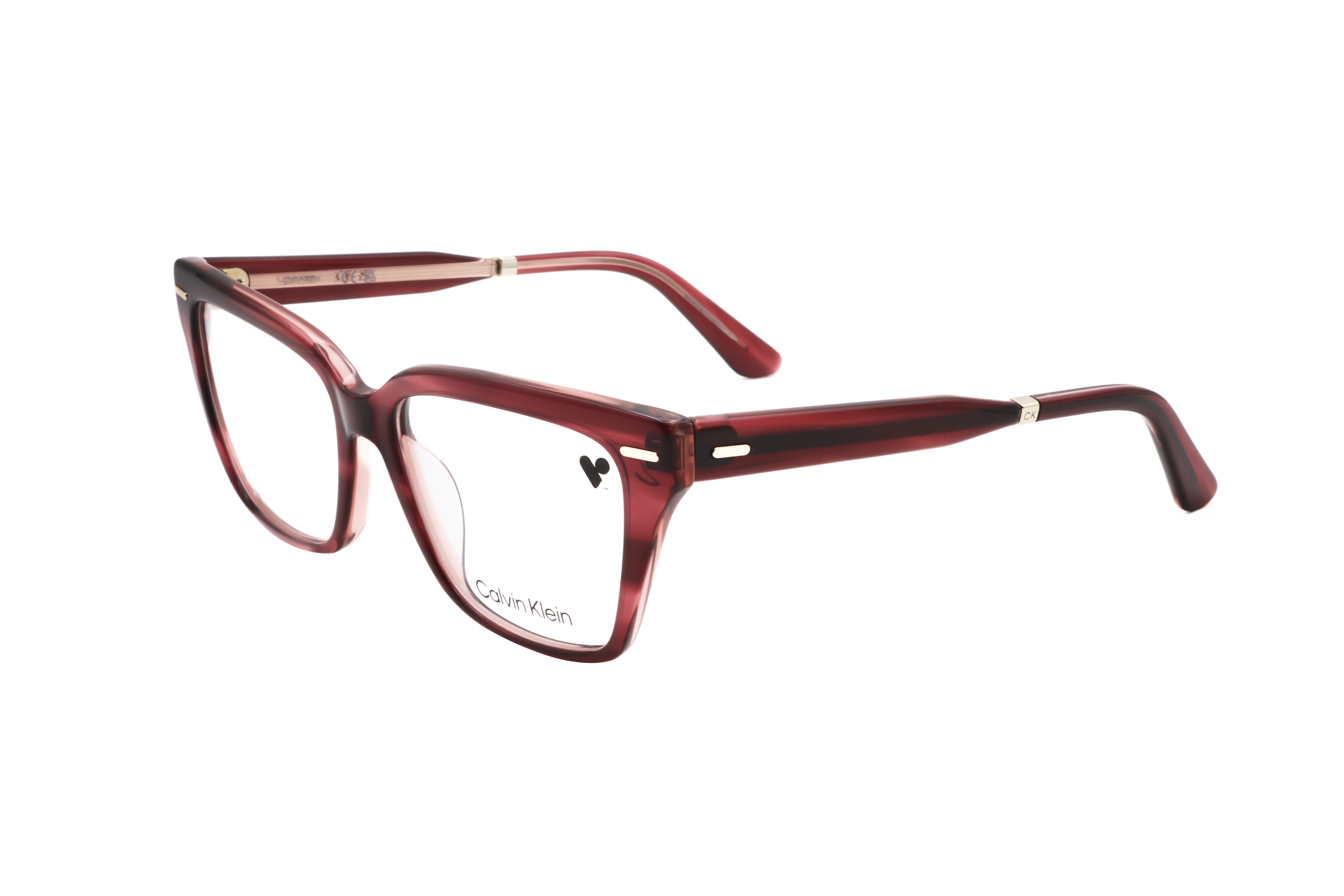Calvin Klein Women's 54mm Burgundy Havana Eyeglasses CK22539-609-54