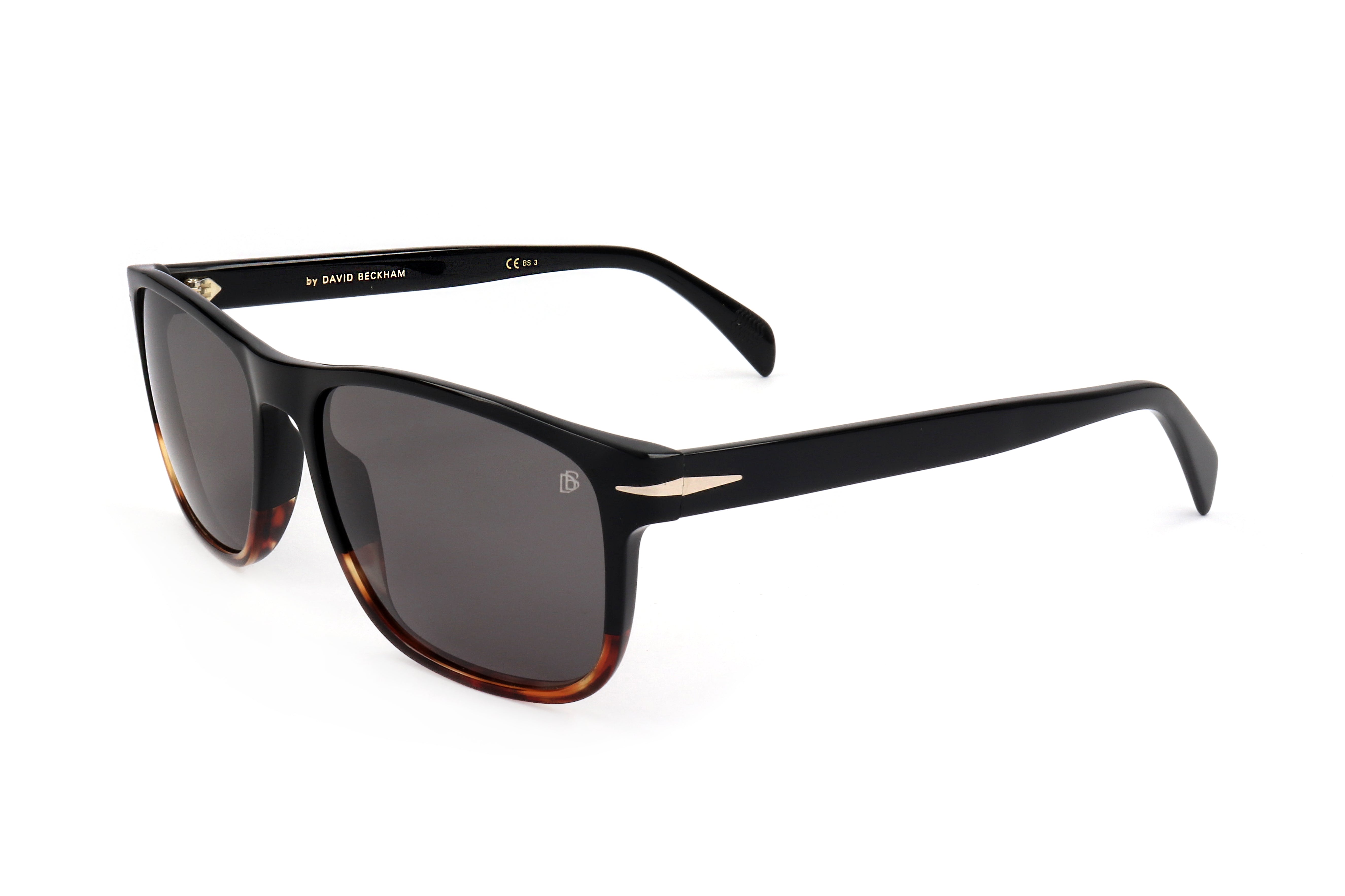 David Beckham Men's 57mm Black Horn Sunglasses DB1060S-037N-IR