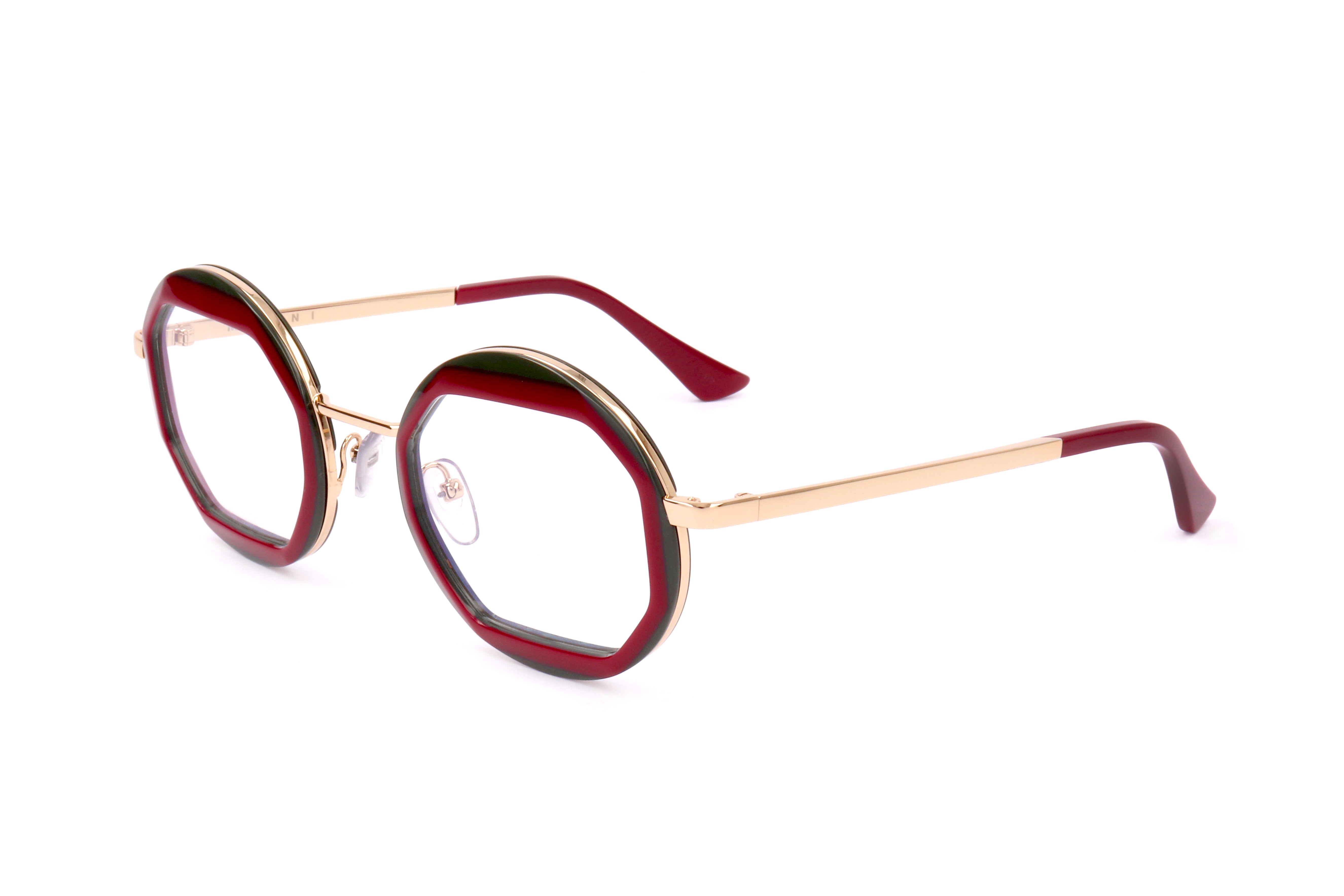 Marni Women's 50mm Red Army Green Eyeglasses ME2632-620-50