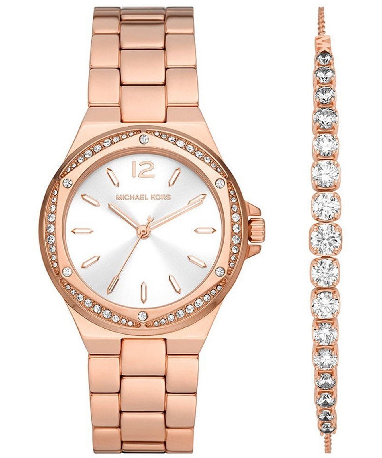 Michael Kors Women's Lennox 37mm Quartz Watch MK1053SET