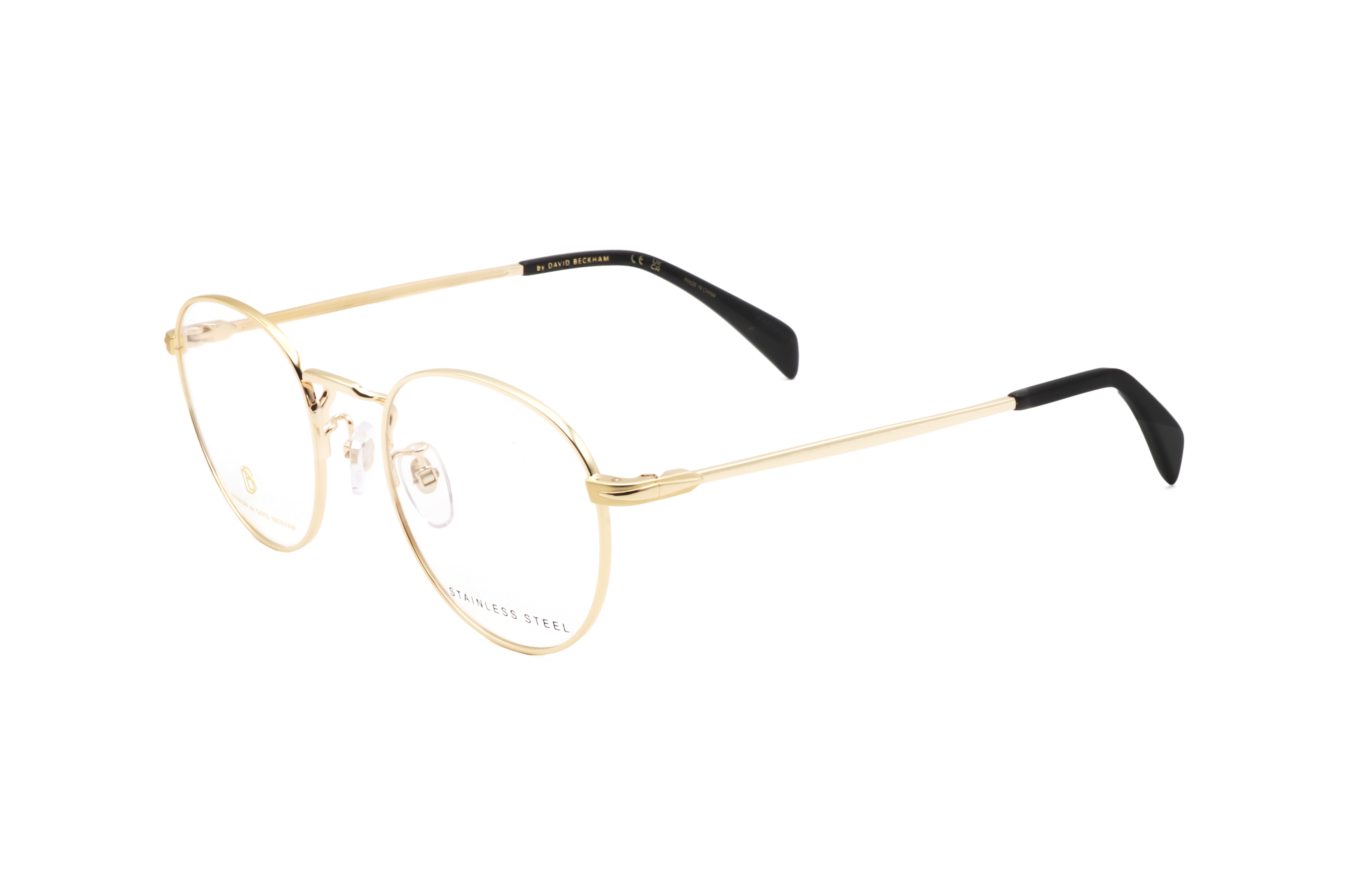 David Beckham Men's 50mm Gold Eyeglasses DB1015-J5G-50