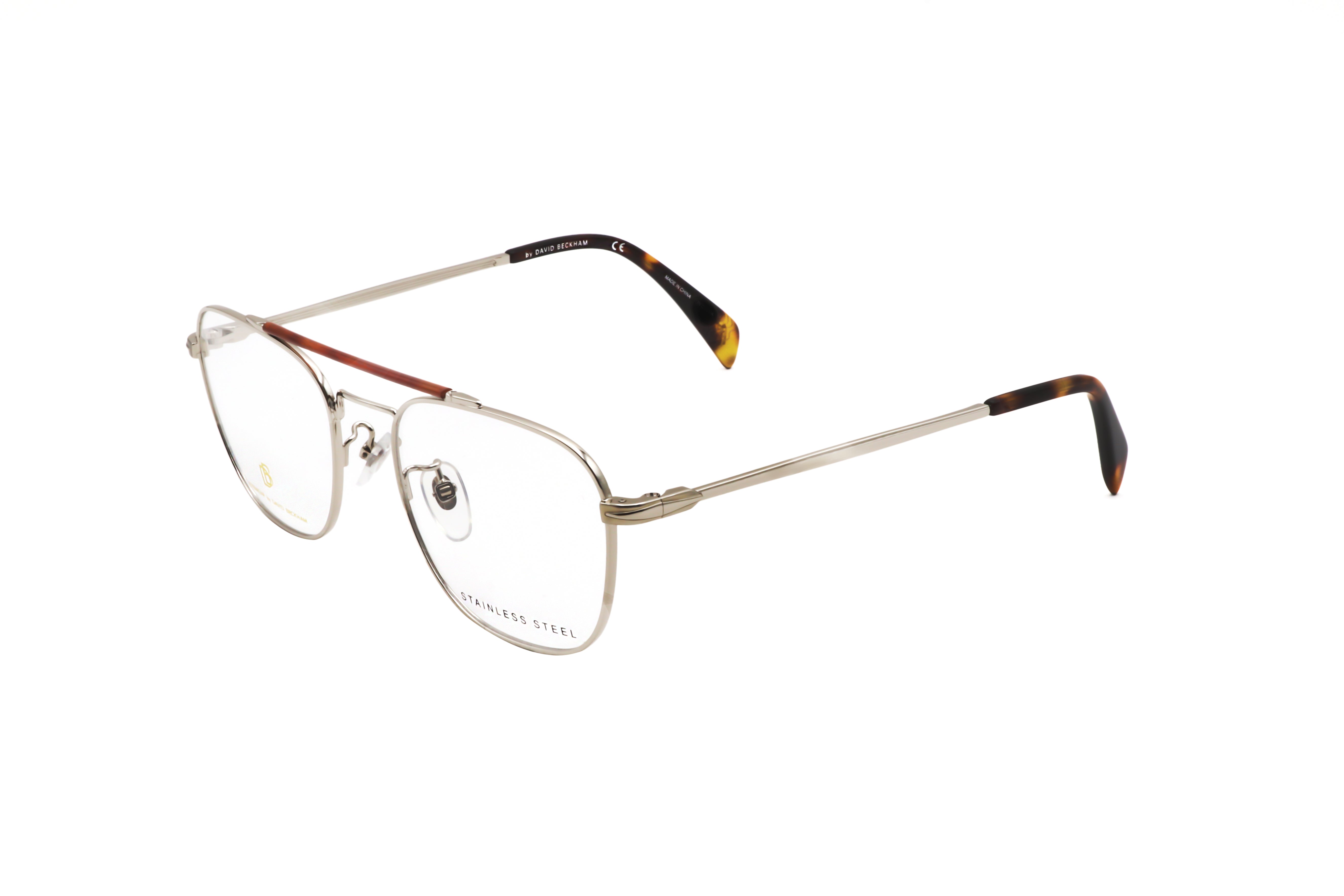 David Beckham Men's 52mm Palladium Eyeglasses DB1016-010-52