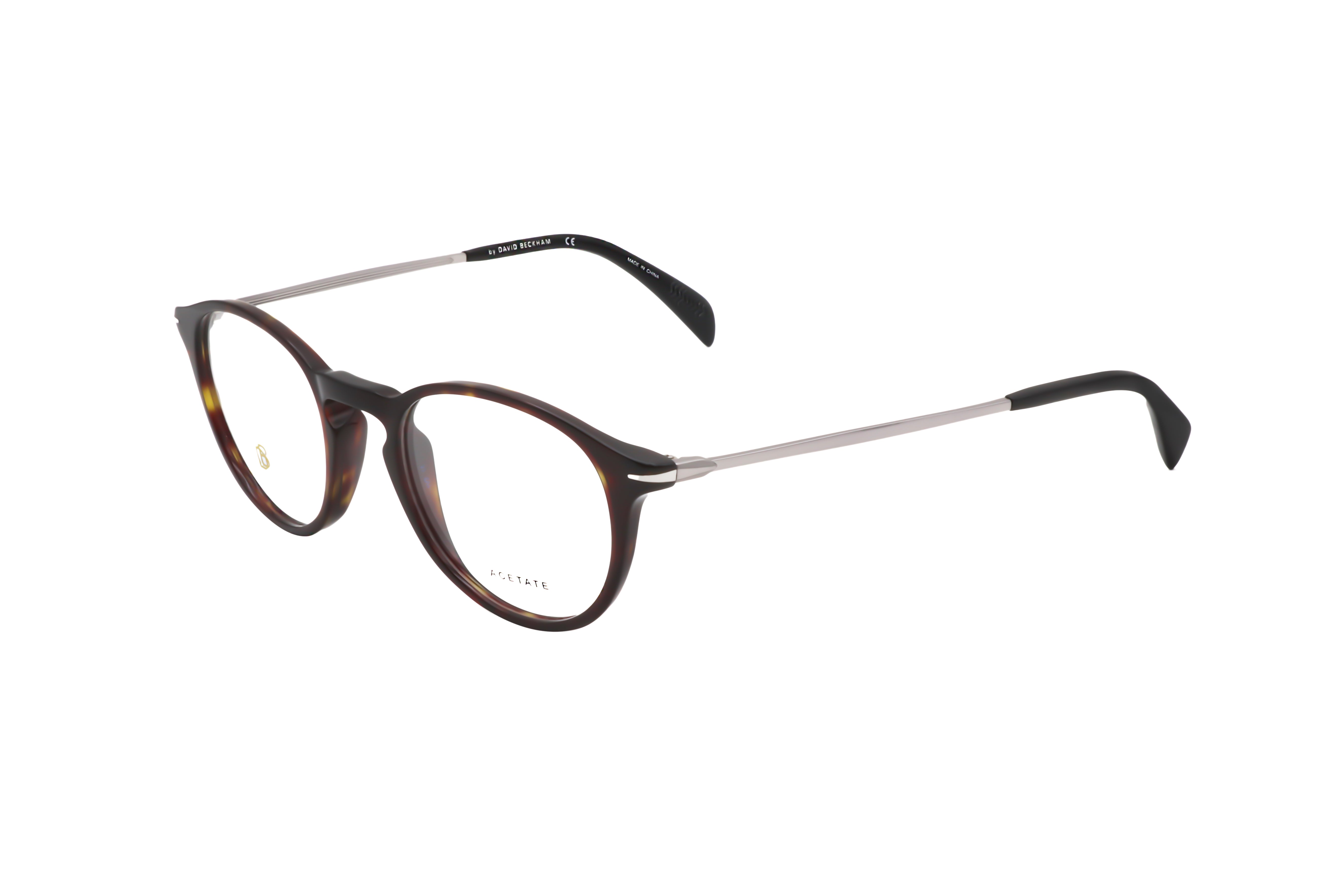 David Beckham Men's 48mm Havana Eyeglasses DB1049-086-48