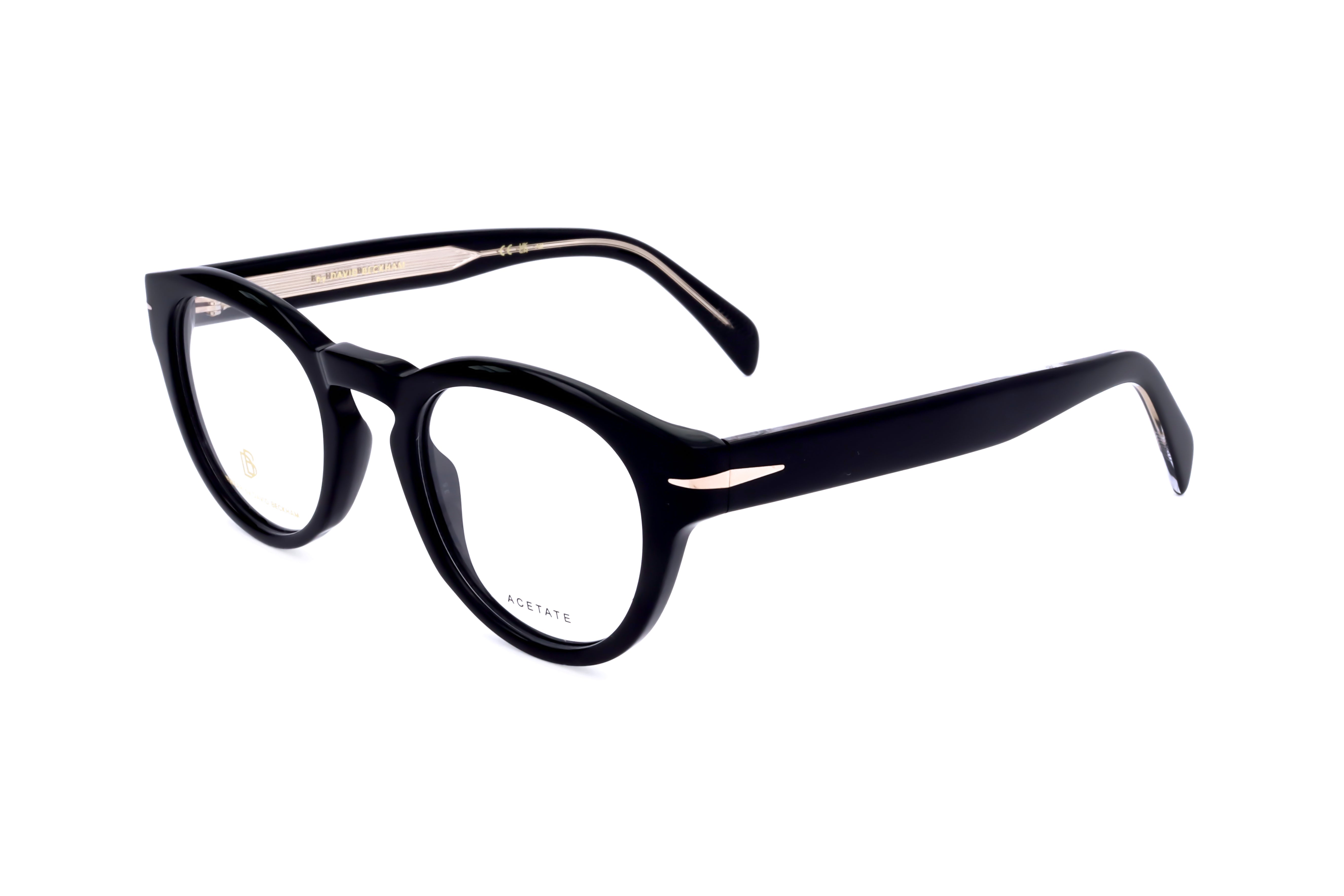 David Beckham Men's 48mm Black Eyeglasses DB7114-807-48