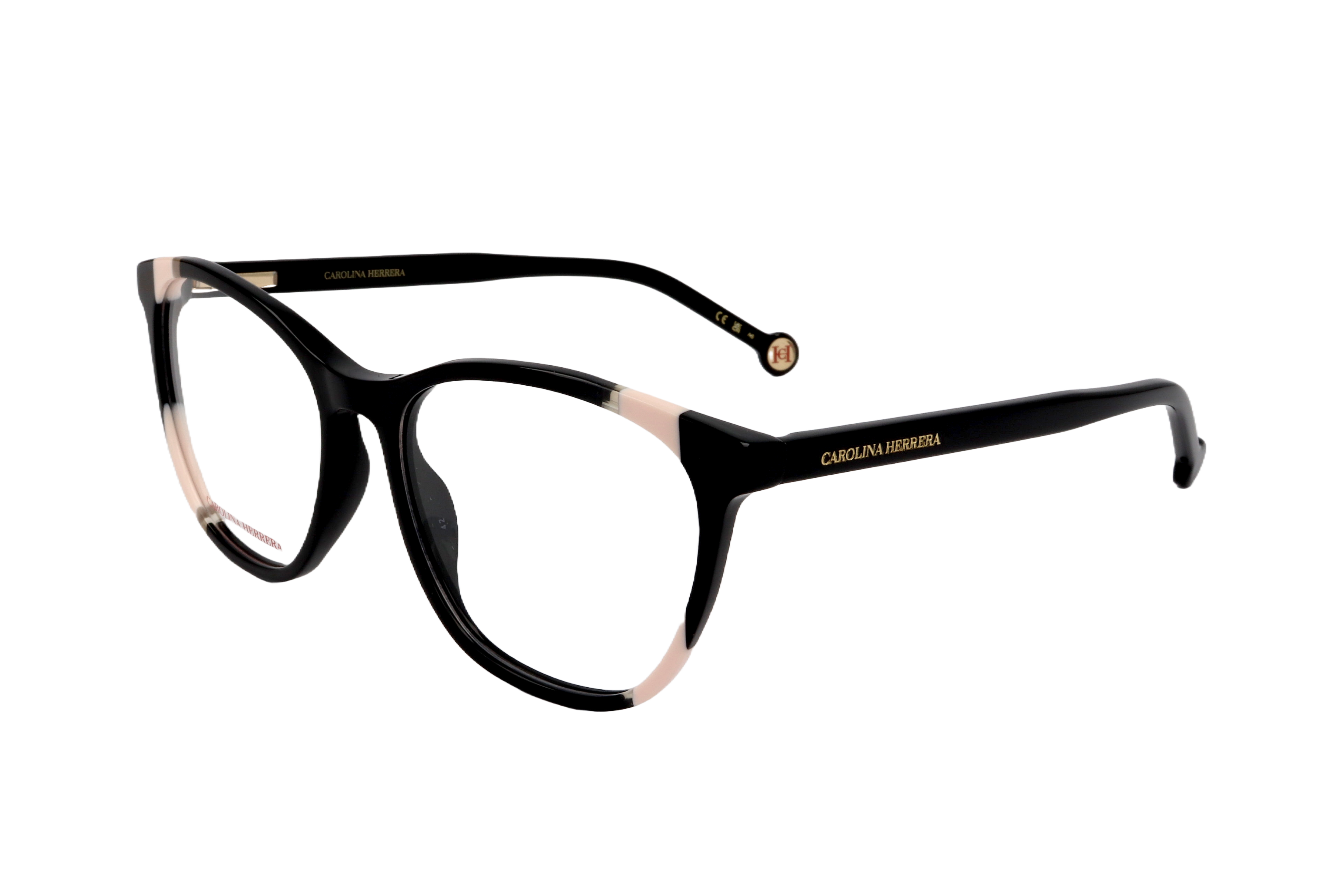Carolina Herrera Women's 54mm Black Nude Eyeglasses HER0123-KDX-54