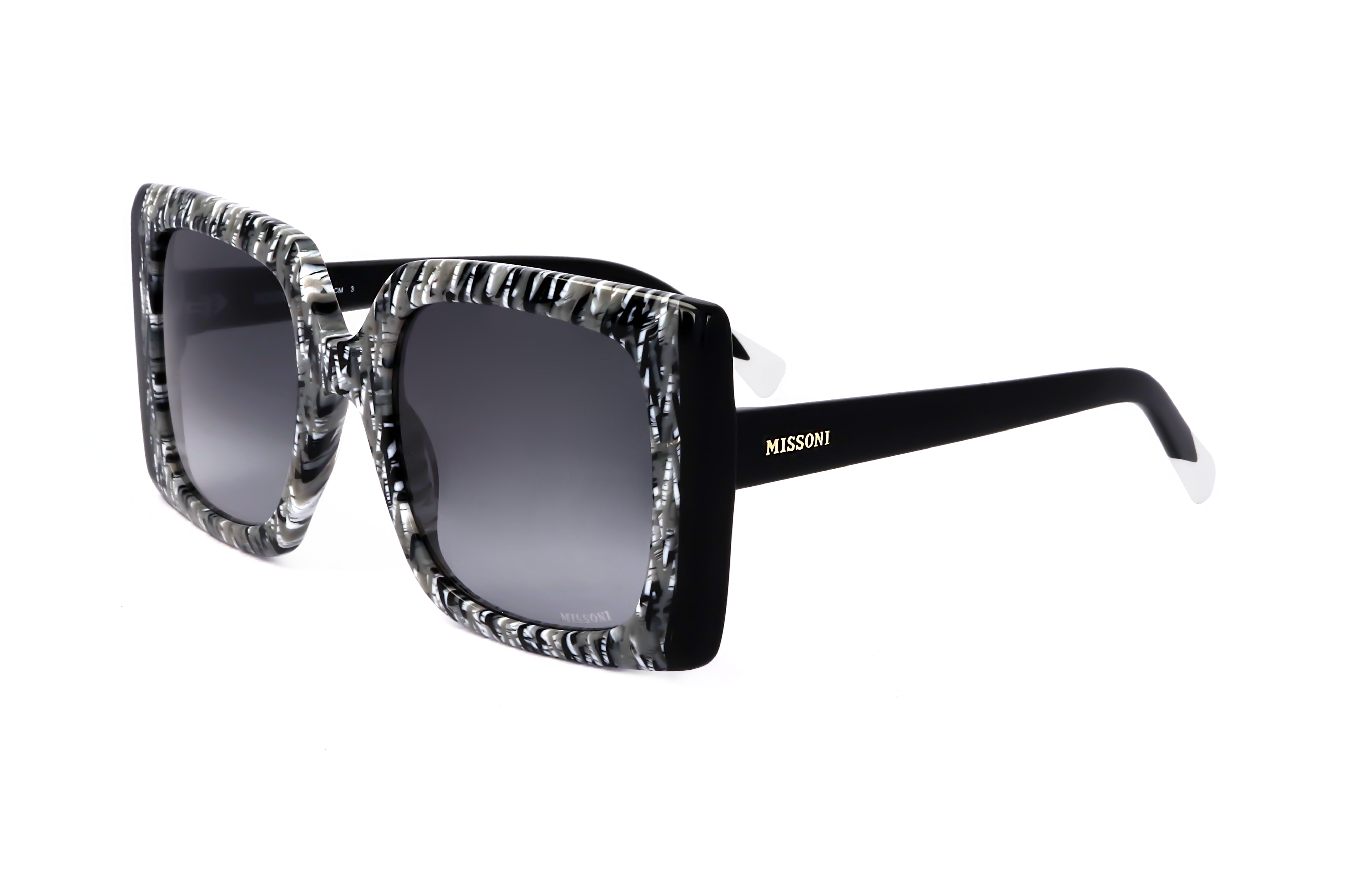 Missoni Women's 54mm Black Pattern Grey Sunglasses MIS0089-S-1EI-54