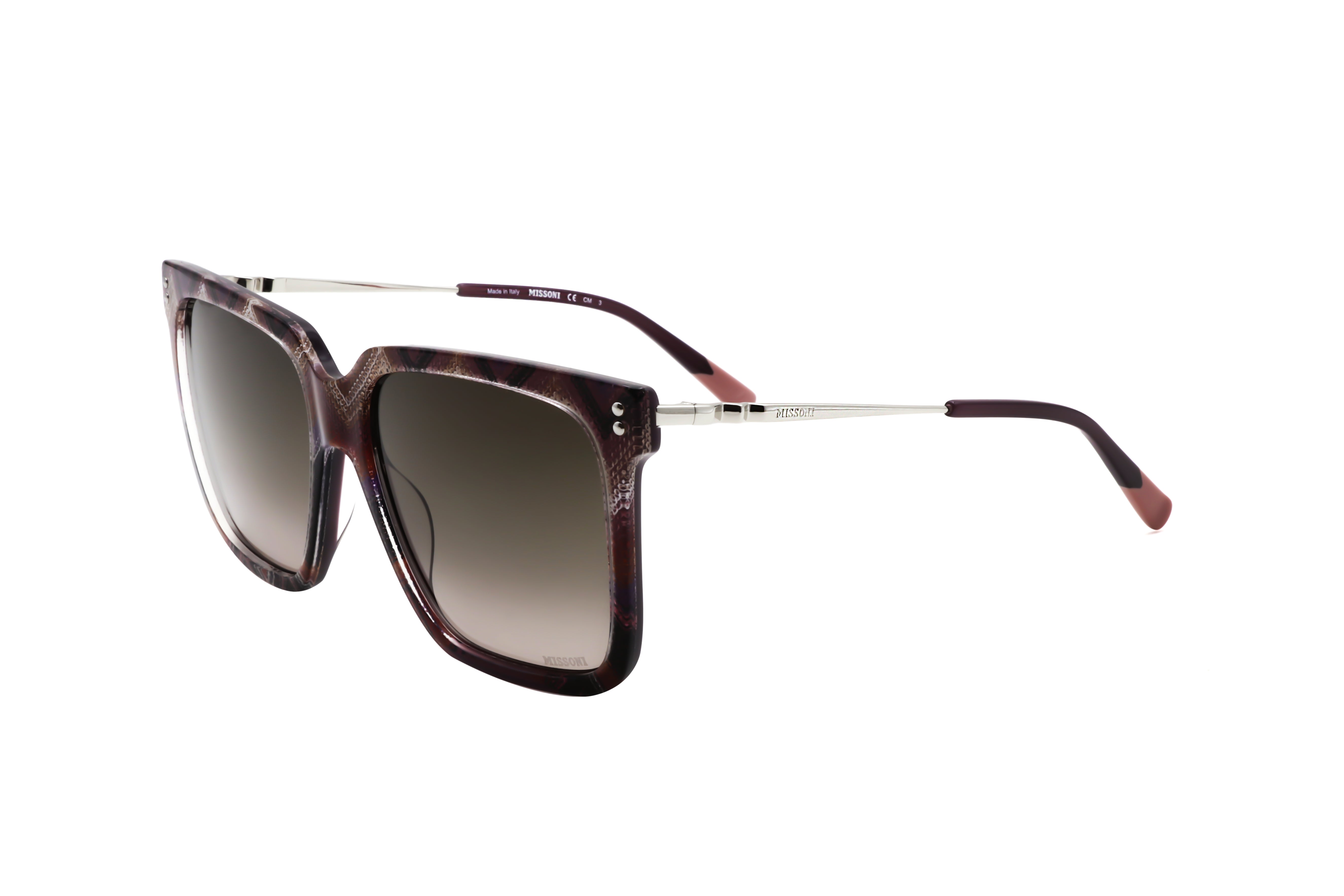 Missoni Women's 57mm Pattern Pink Violet Sunglasses MIS0107-S-S68-57