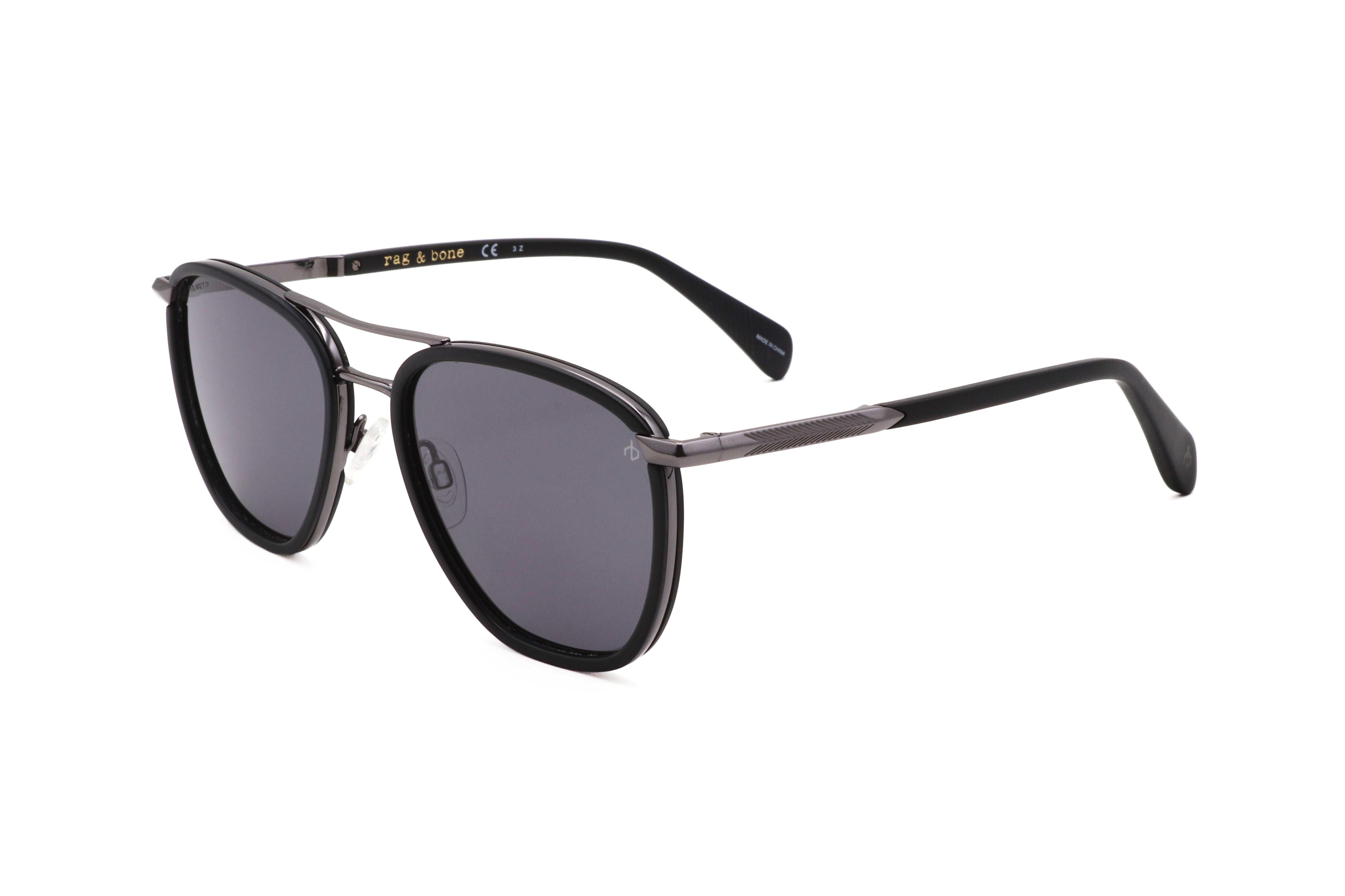 Rag & Bone Men's 54mm Black Sunglasses RNB5039-S-807-54