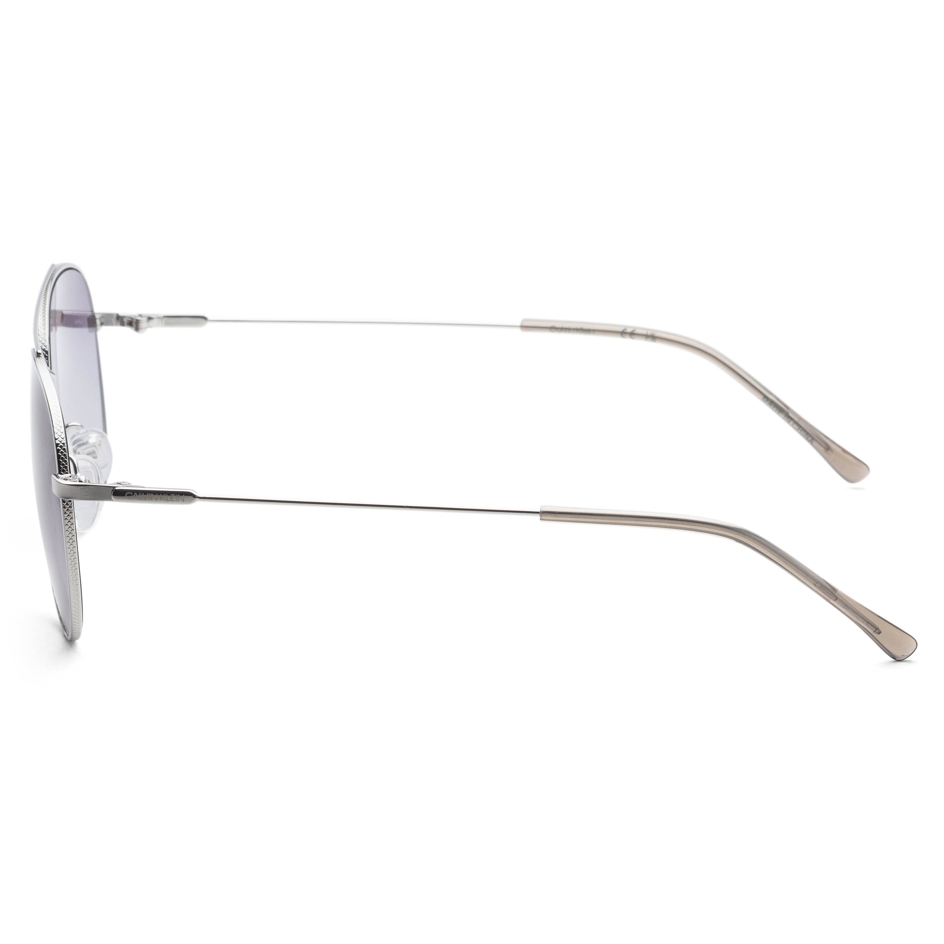 Calvin Klein Men's 55mm Silver Sunglasses CK20120SN-045