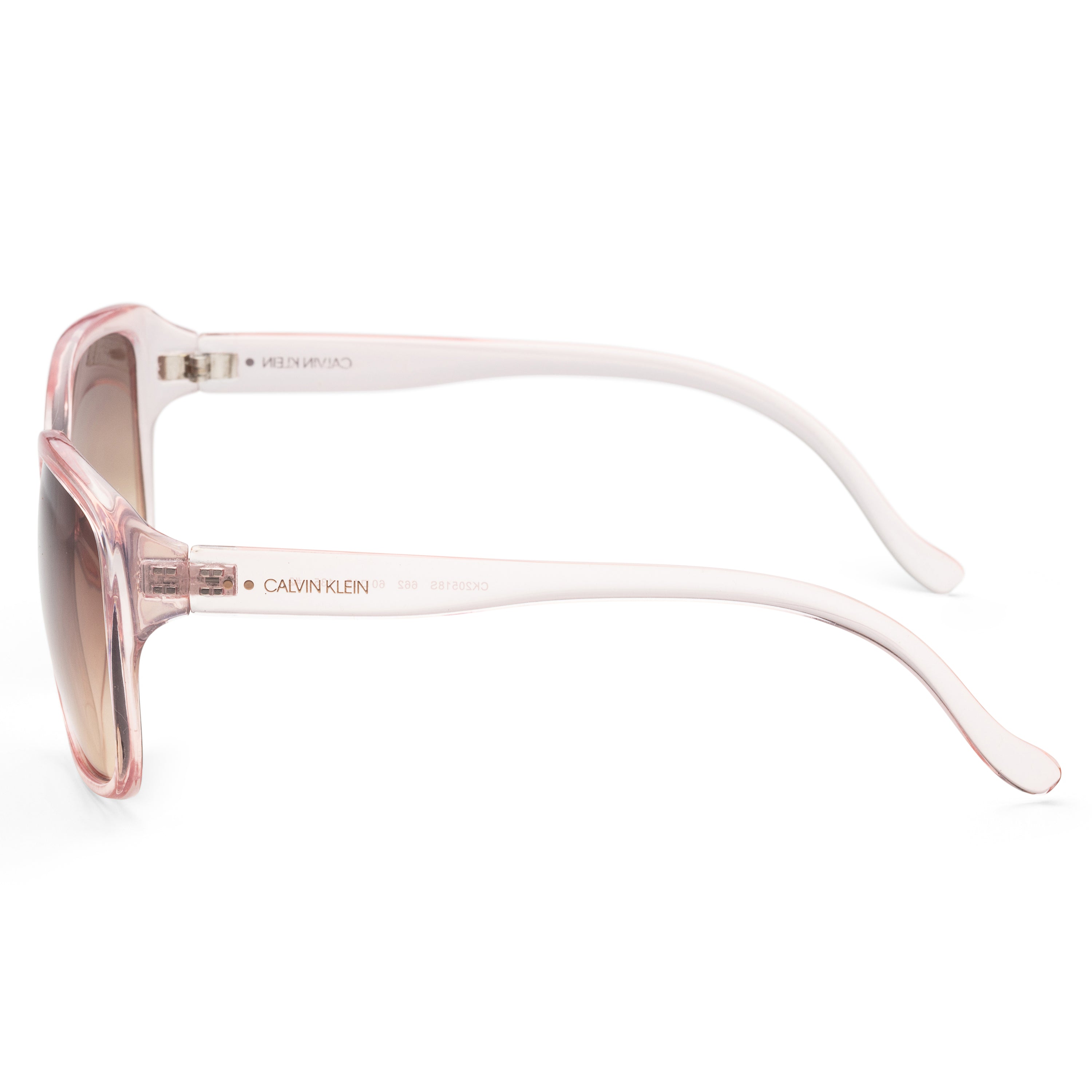 Calvin Klein Women's 60mm Pink Crystal Sunglasses CK20518SN-662