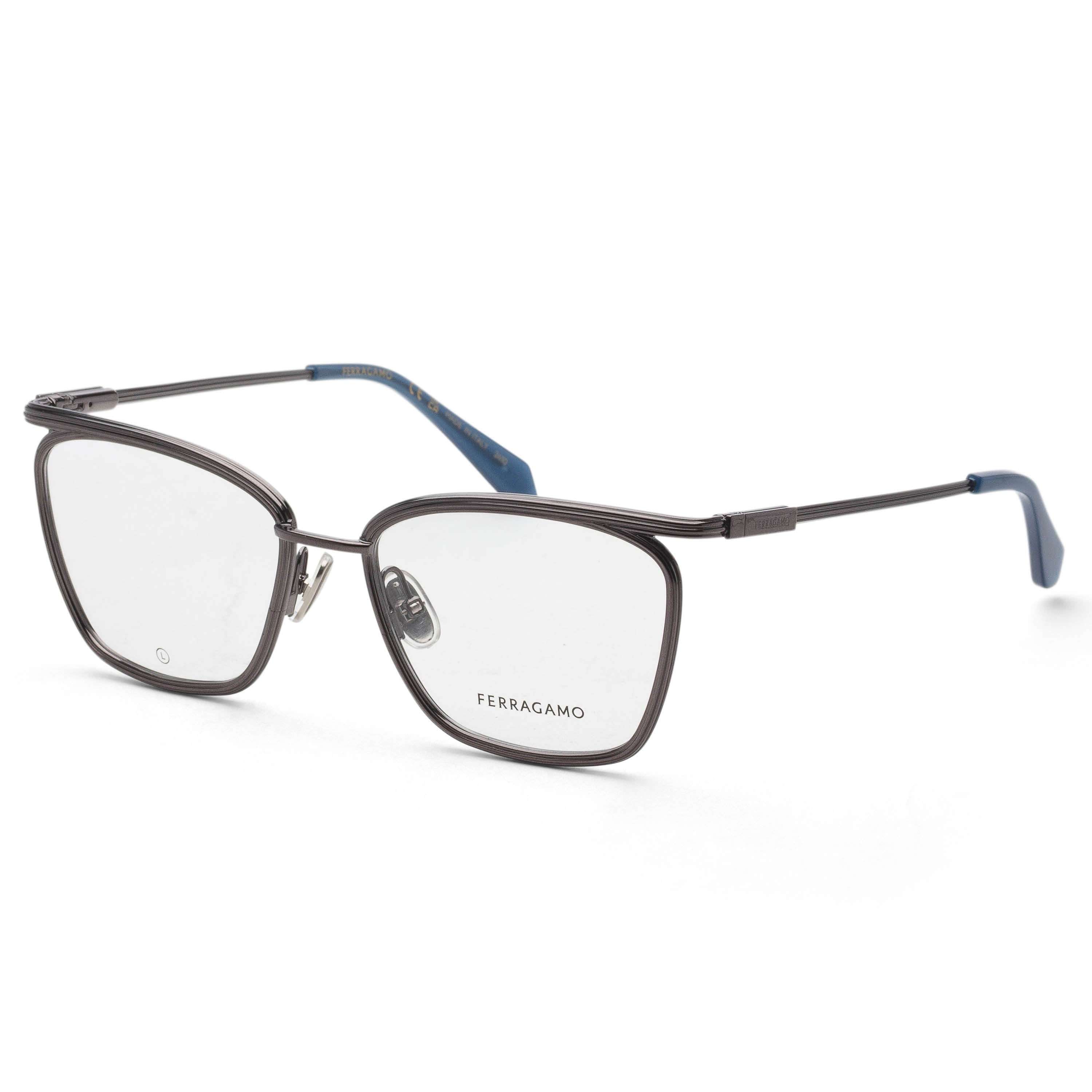 Ferragamo Women's 55mm Gunmetal Eyeglasses SF2235-027-55