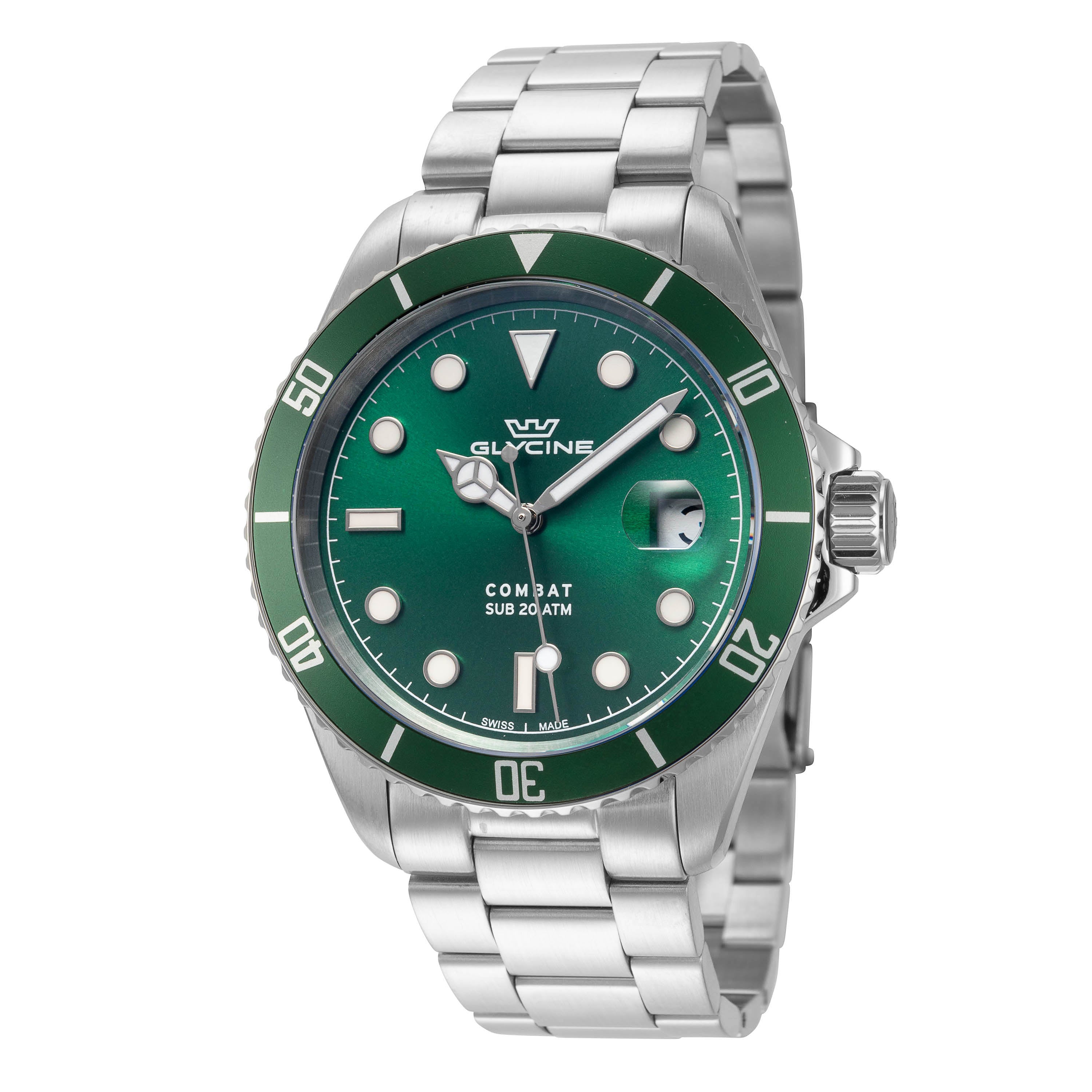 Glycine Men's Combat Quartz 40mm Watch GL1063