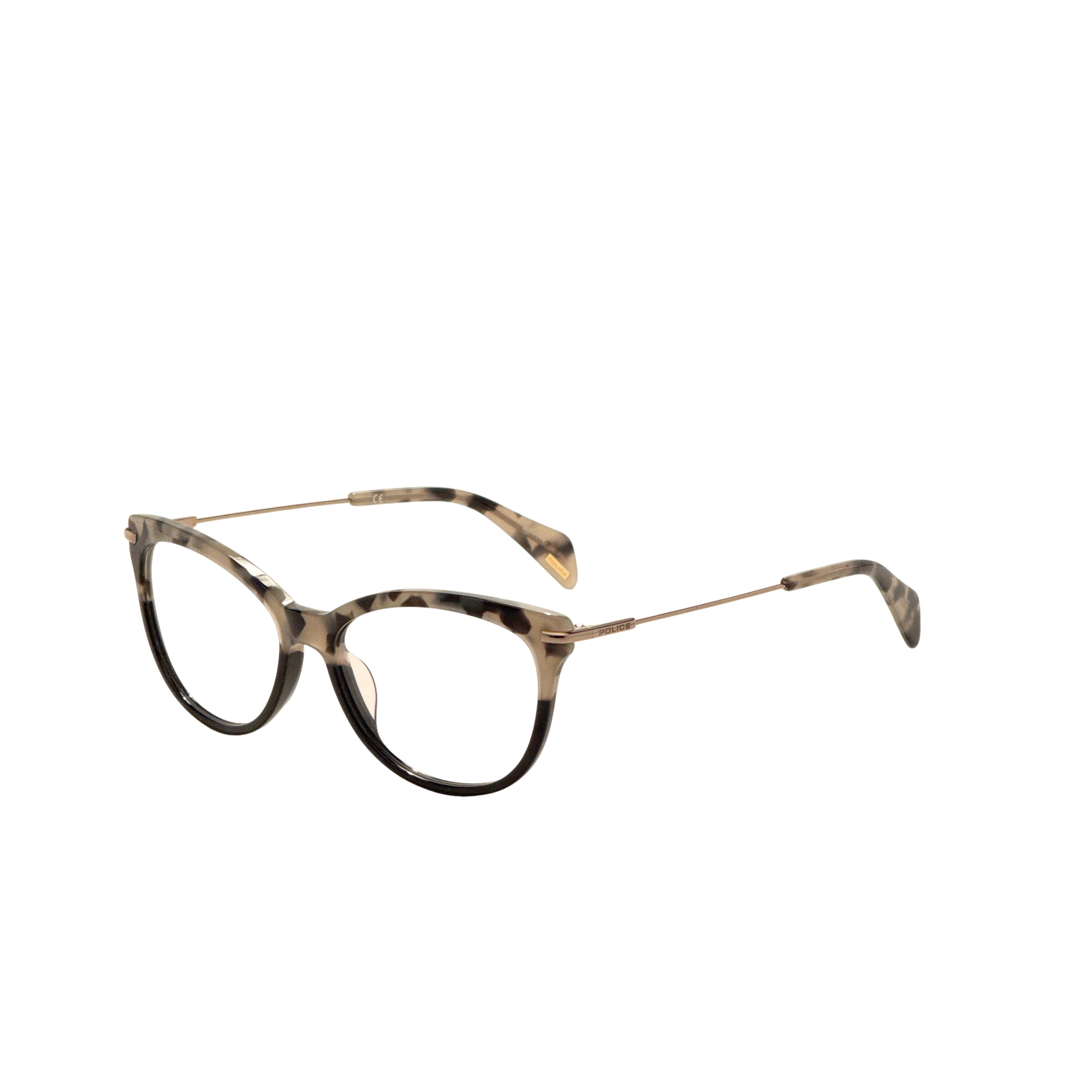 Police Women's 53mm Havana Eyeglasses VPL505-5306DT