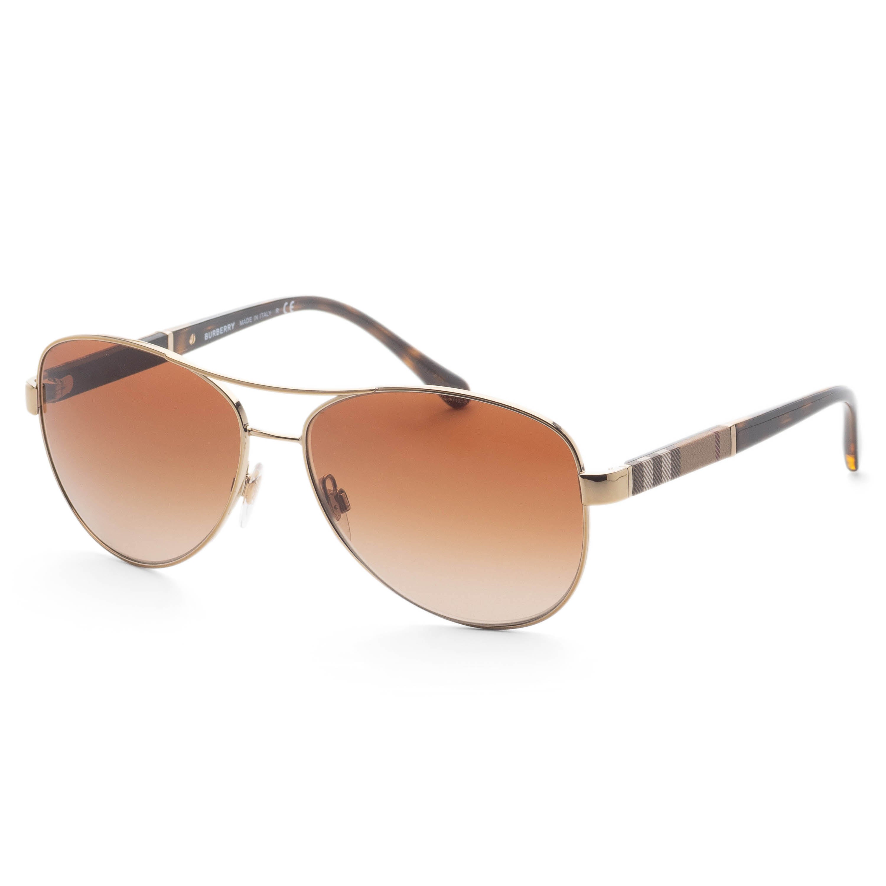 Burberry Women's 59mm Light Gold Sunglasses BE3080-114513-59