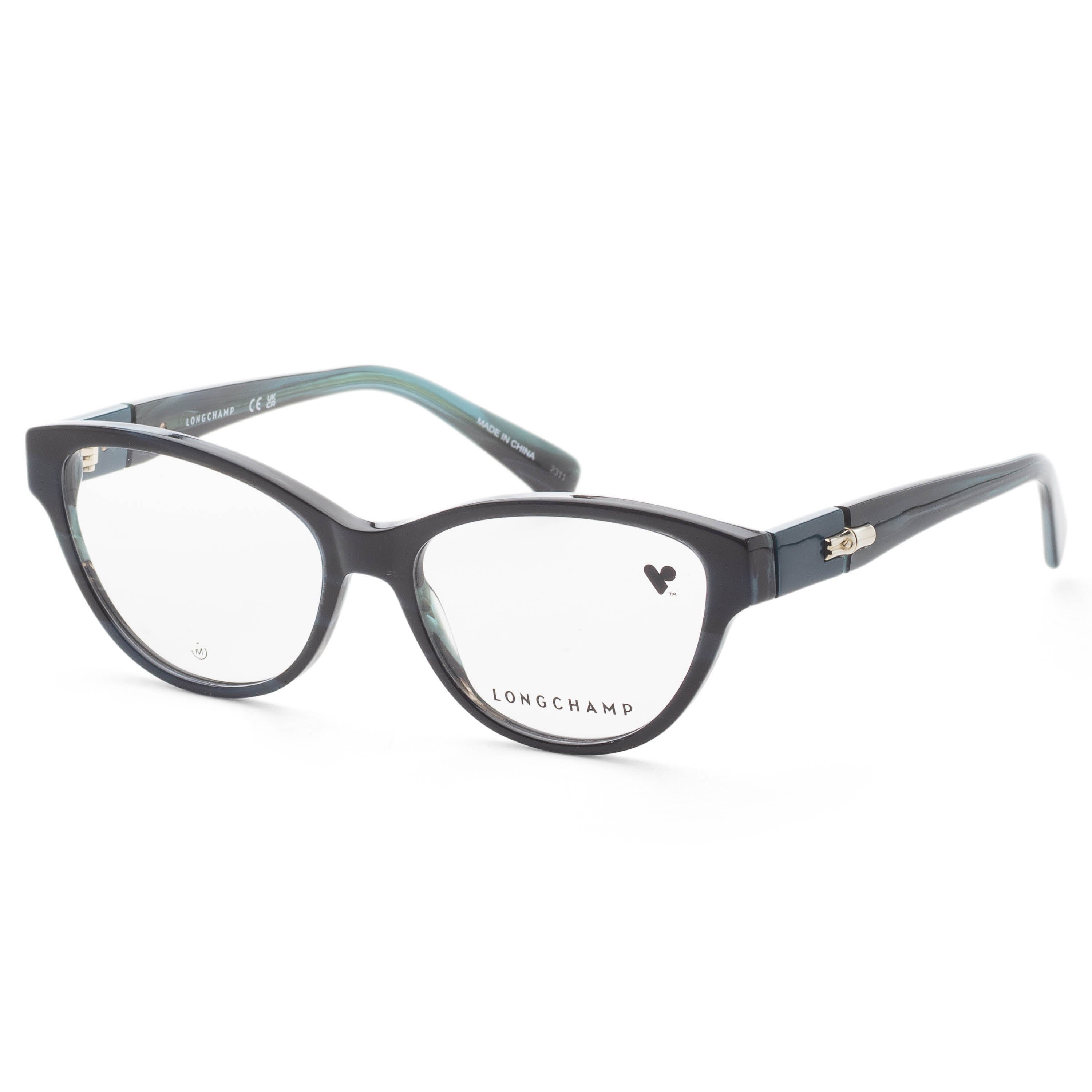 Longchamp Women's 54mm Petrol Horn Eyeglasses LO2721-426