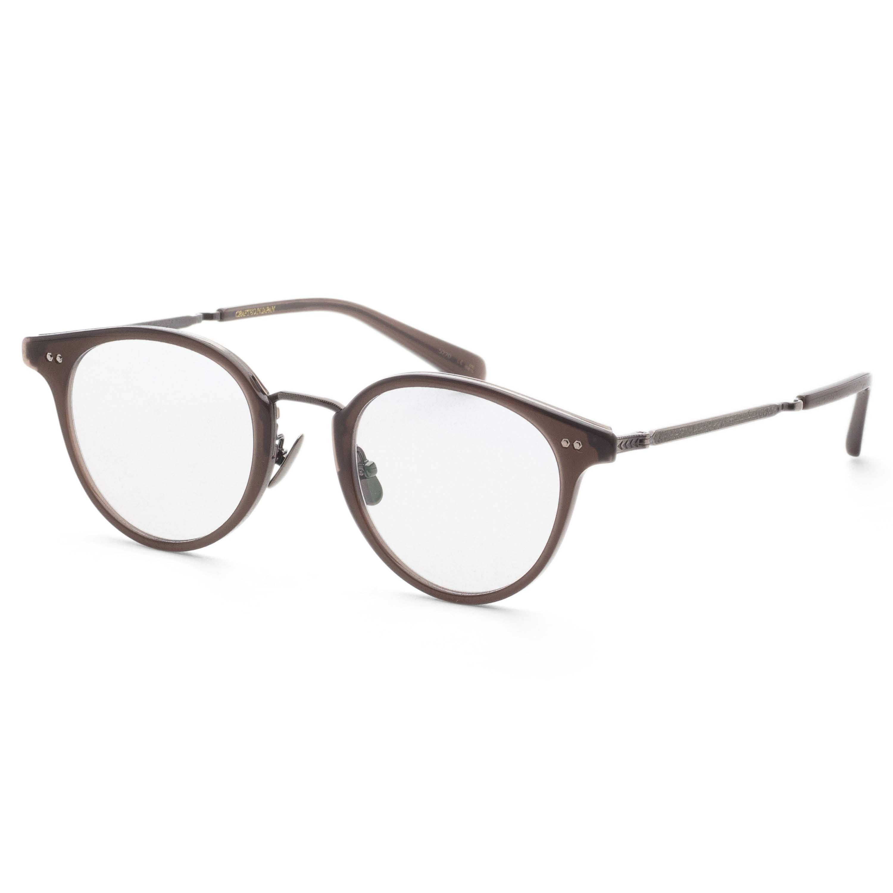 Garrett Leight Unisex MARMONT 46mm Truffle Eyeglasses ML3038-46-TRU-PW