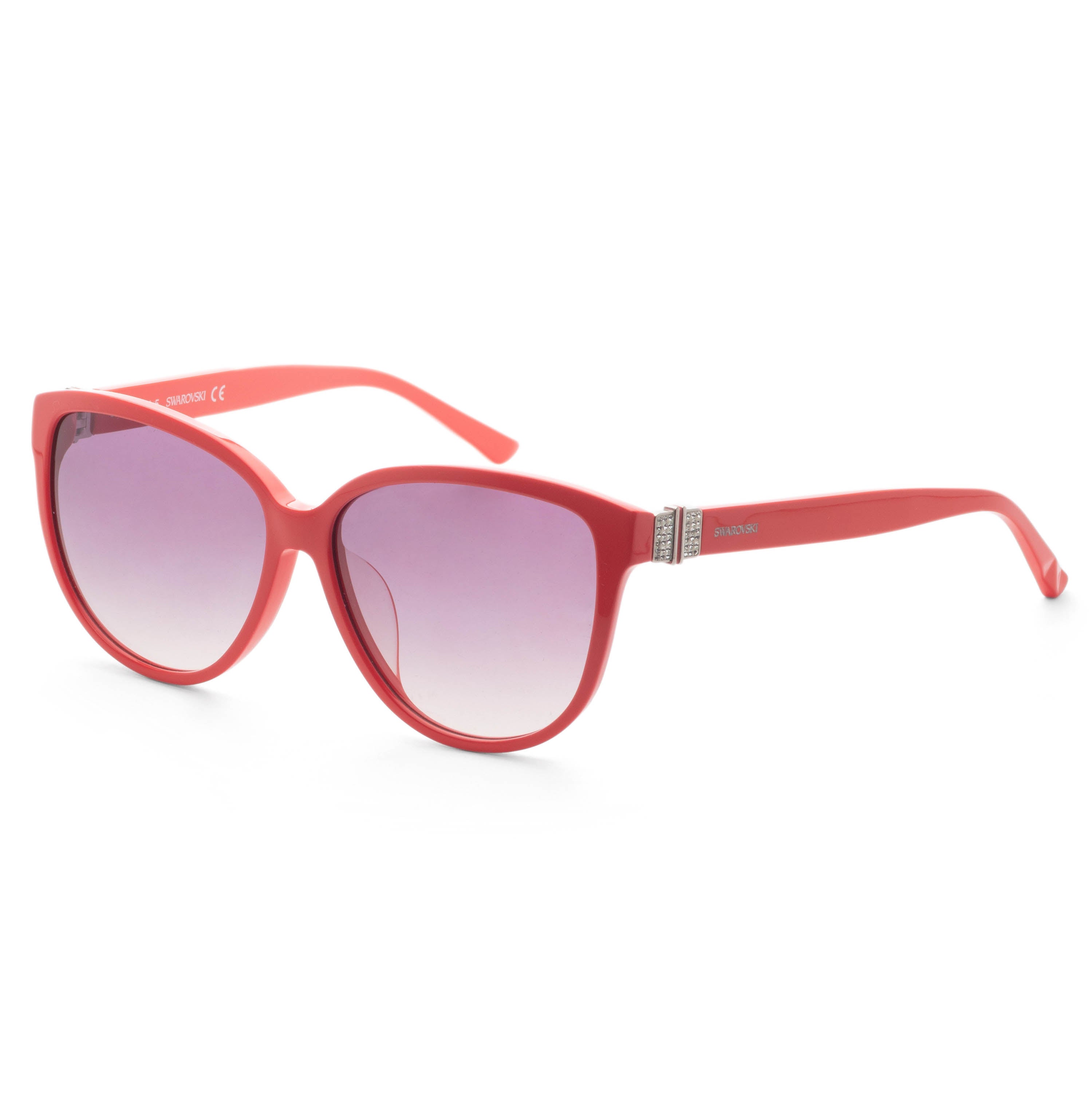 Swarovski Women's 58 mm Red Sunglasses SK0120F-5866B