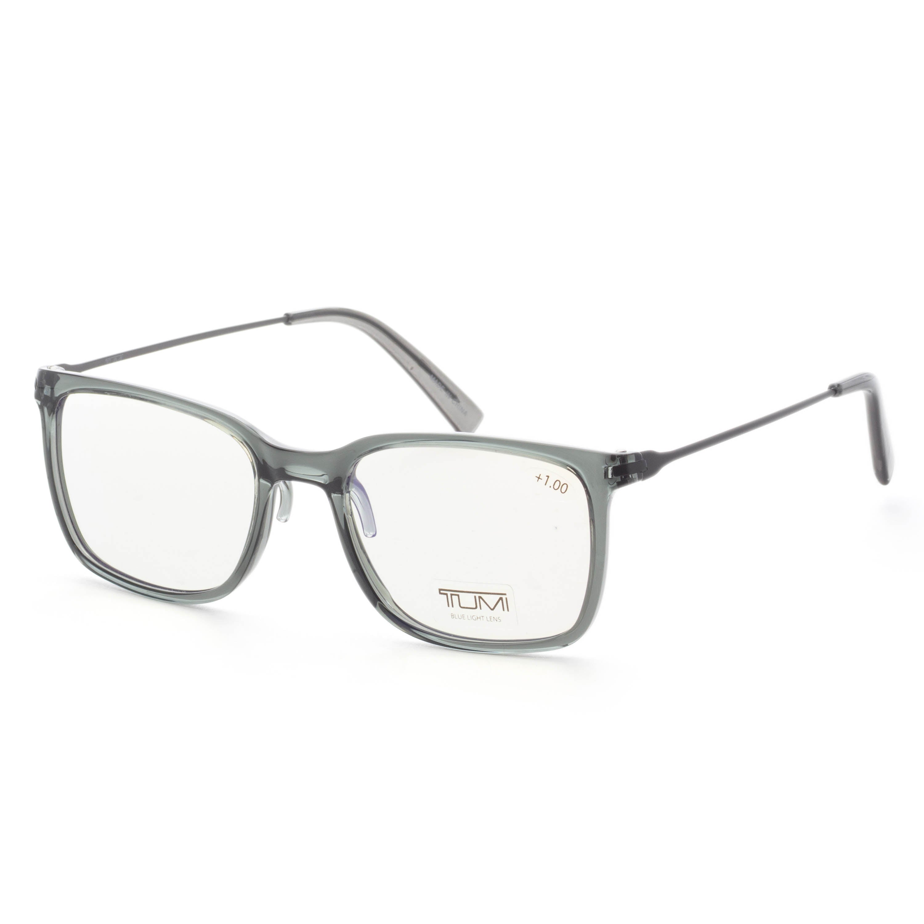 Tumi Men's 53mm Crystal Eyeglasses VTU803530TEA10