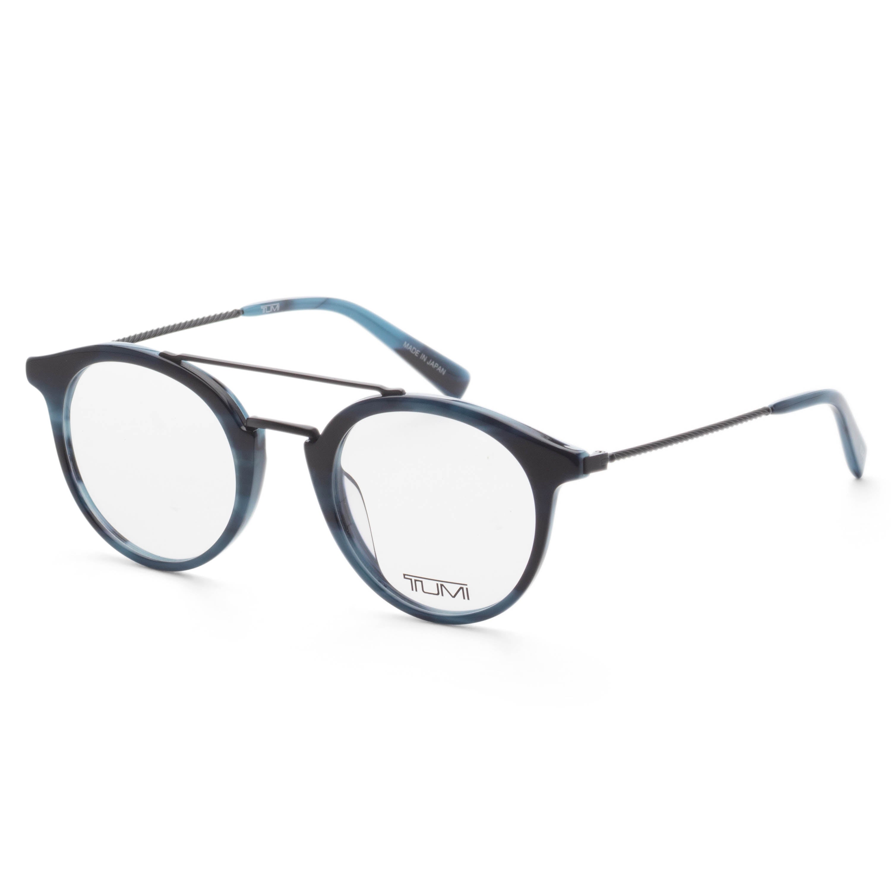 Tumi Unisex 48mm Tortoise Eyeglasses VTU0224806DQ