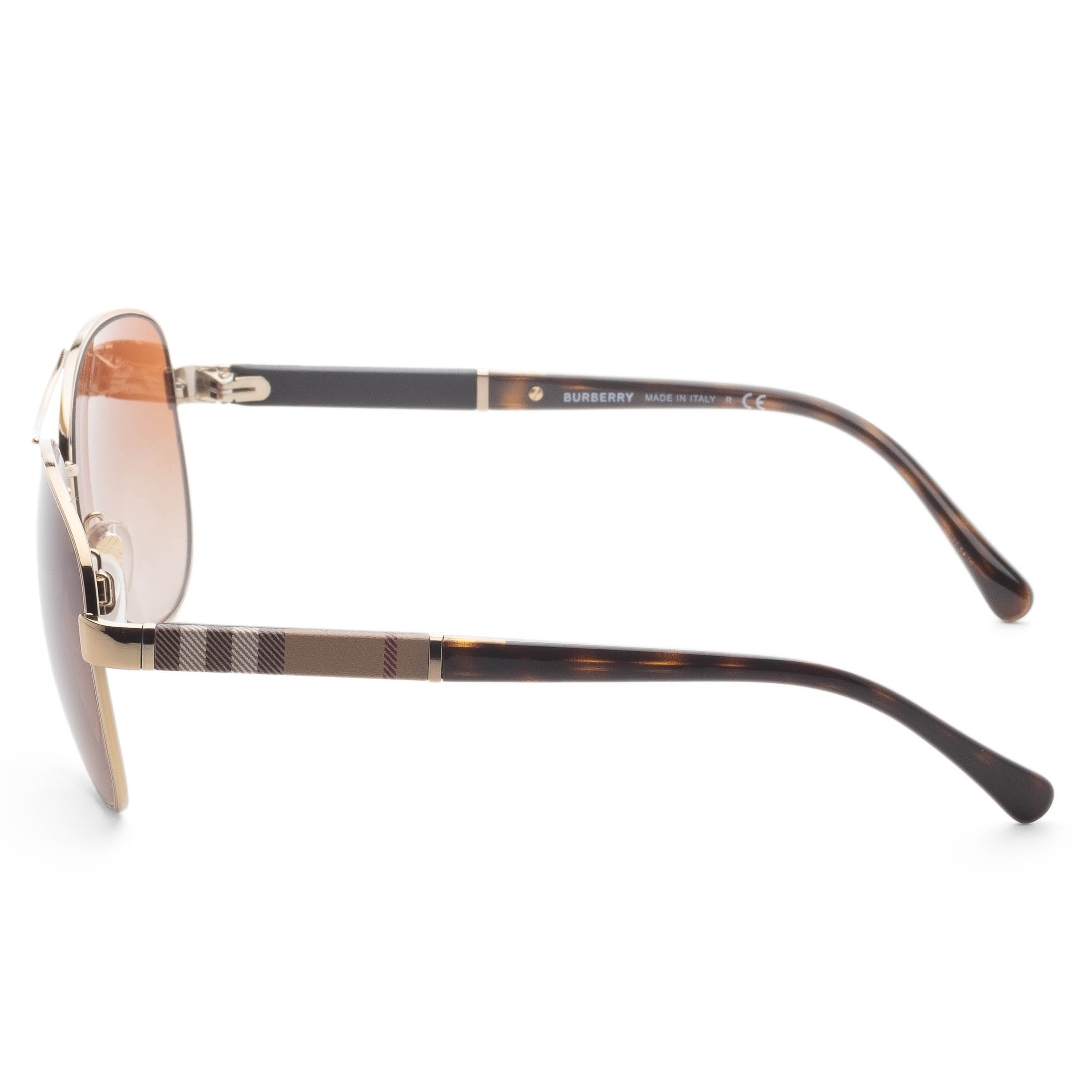 Burberry Women's 59mm Light Gold Sunglasses BE3080-114513-59