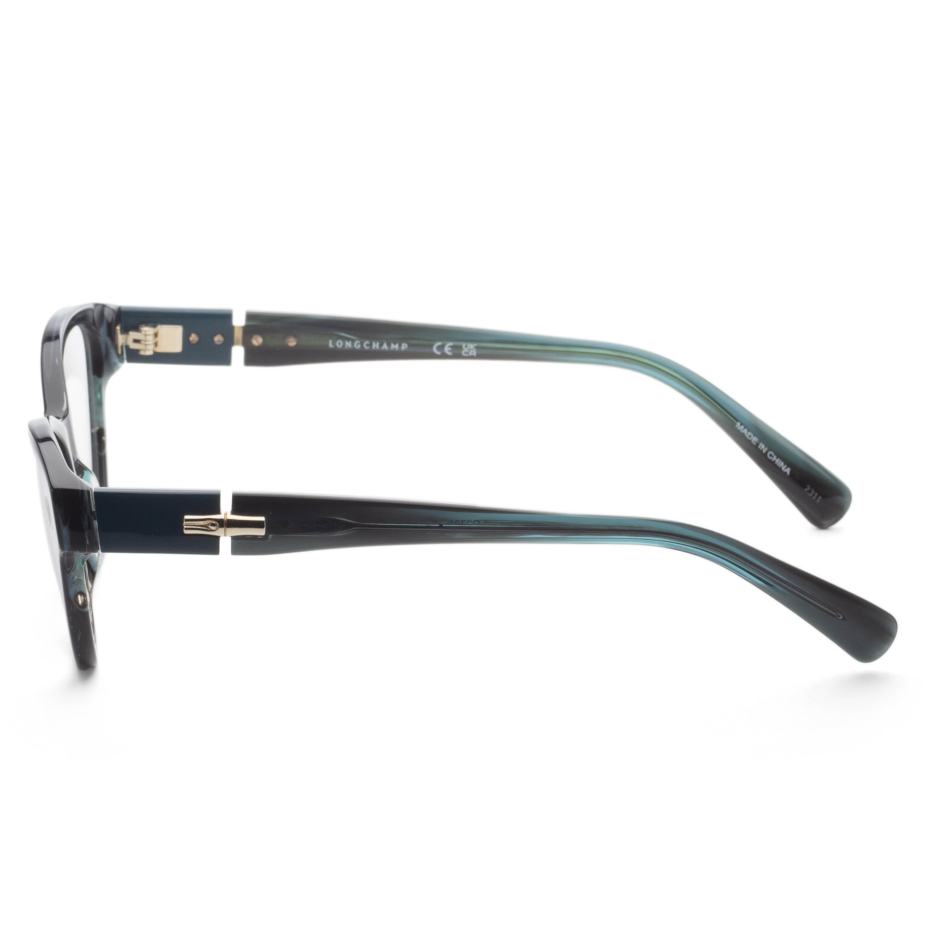 Longchamp Women's 54mm Petrol Horn Eyeglasses LO2721-426