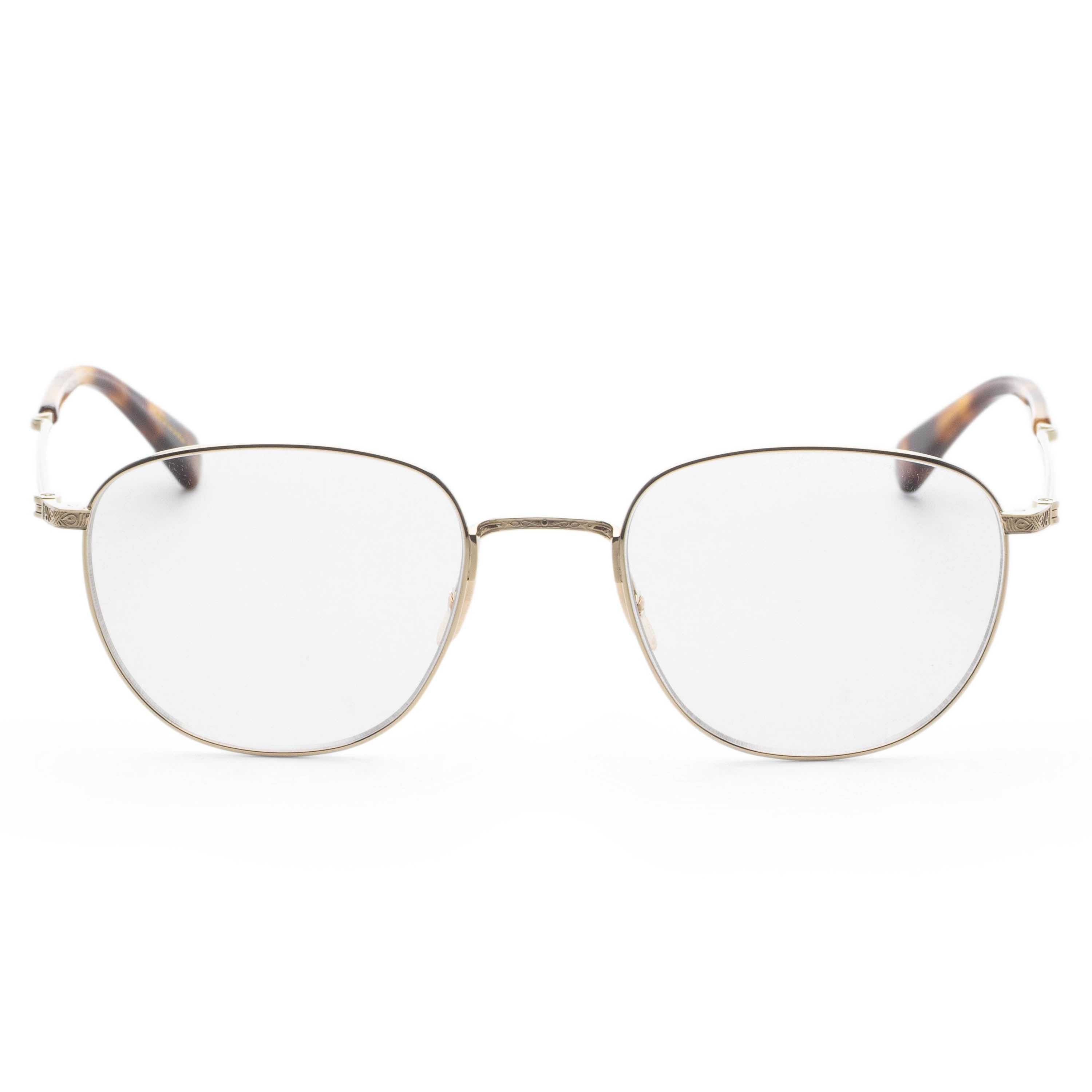 Garrett Leight Unisex GRIFFITH III C 51mm White Gold Tortoise Eyeglasses ML3035