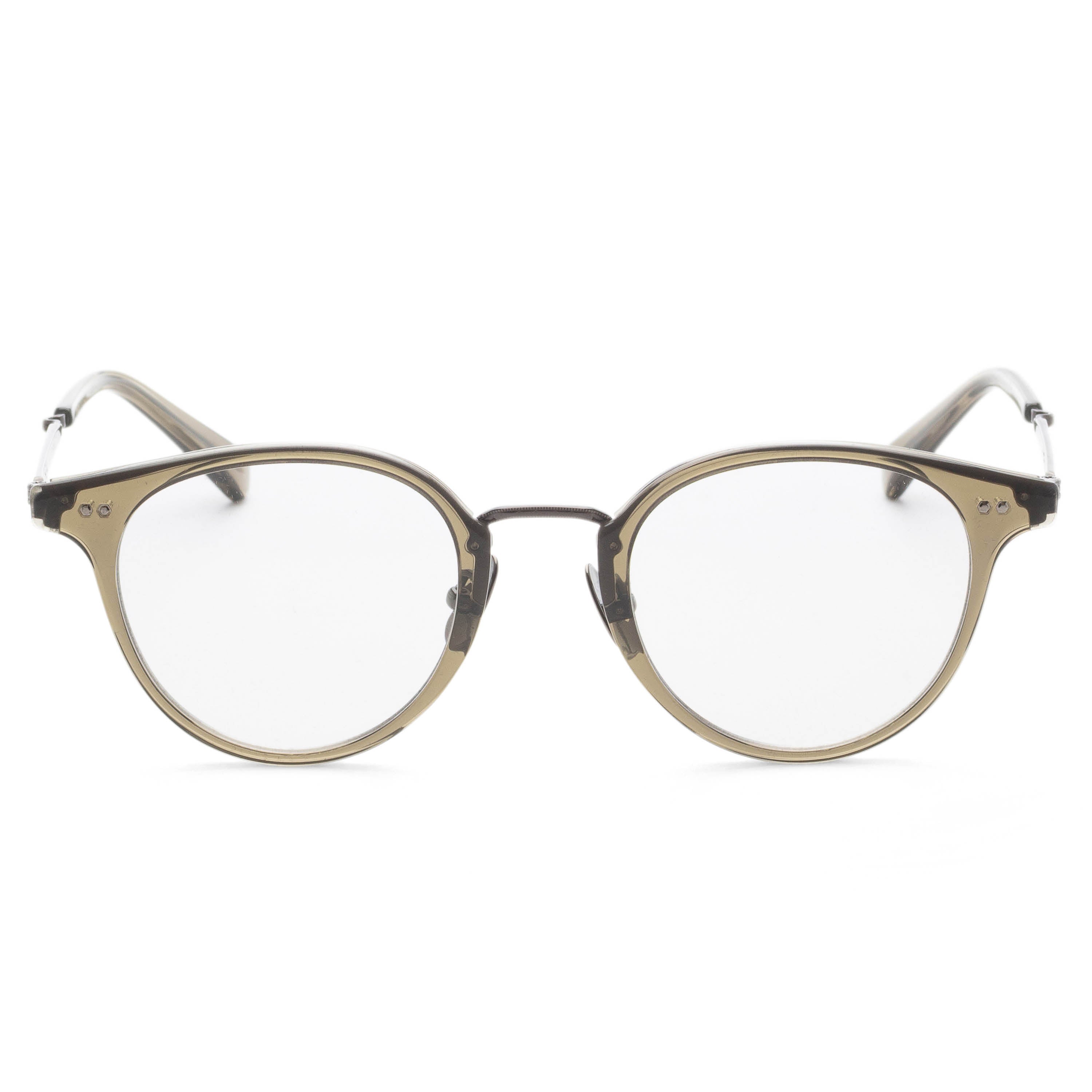 Garrett Leight Unisex MARMONT 46mm Hunter Eyeglasses ML3038-46-HUN-PW