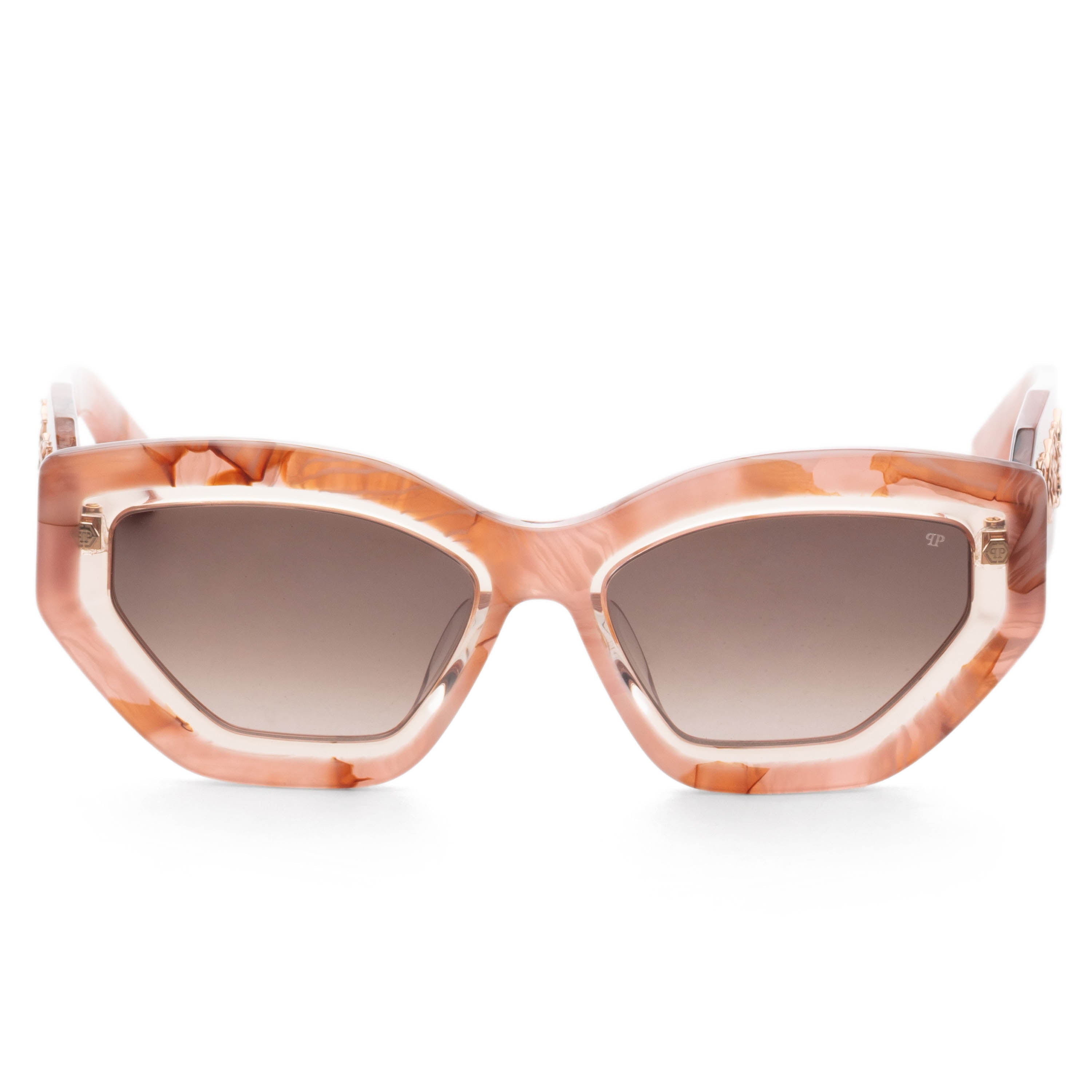 Philipp Plein Women's 55mm Pink Sunglasses SPP099M-55-06Z8