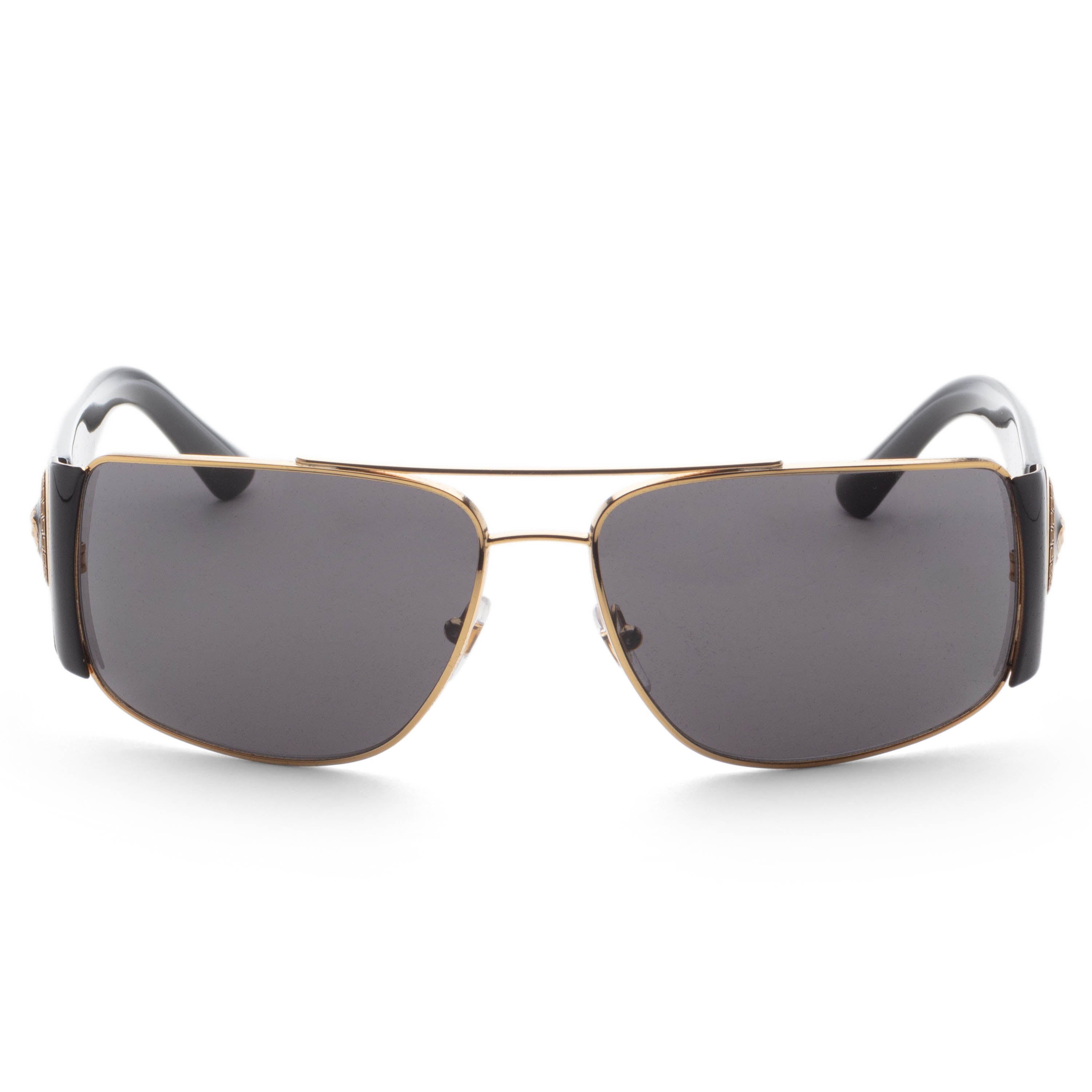 Versace Men's 63mm Gold Sunglasses VE2163-100287-63
