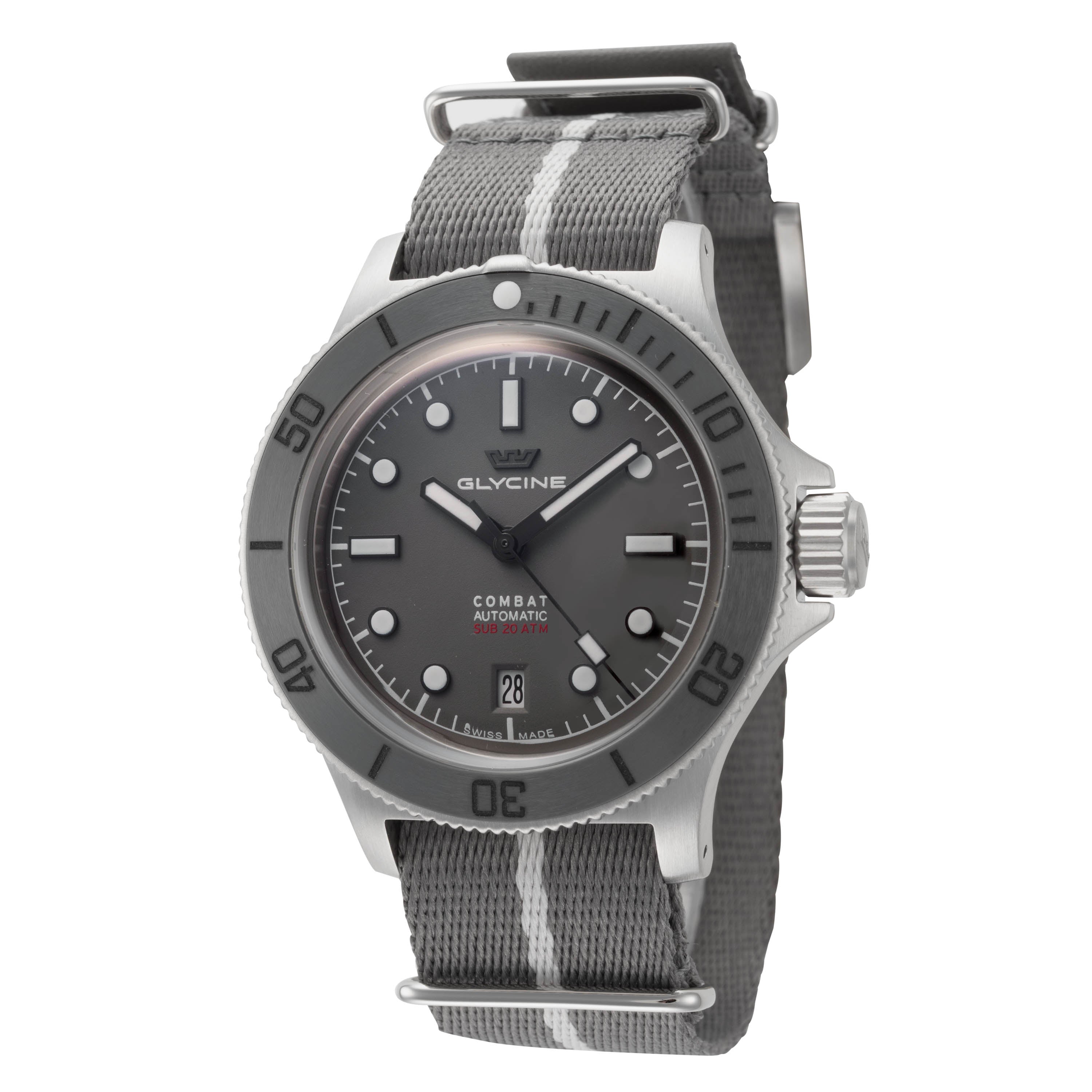 Glycine Men's Combat Sub Box Ceramic 41mm Automatic Watch GL0526
