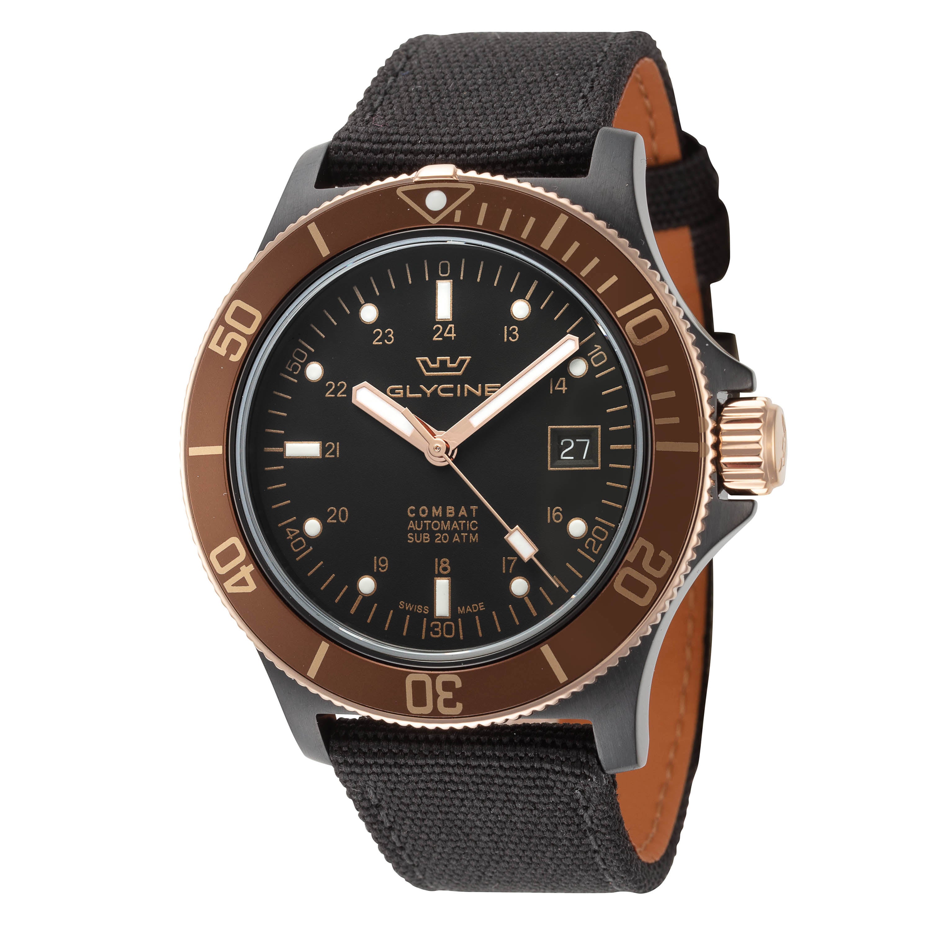 Glycine Men's Combat Sub 42mm Automatic Watch GL0093