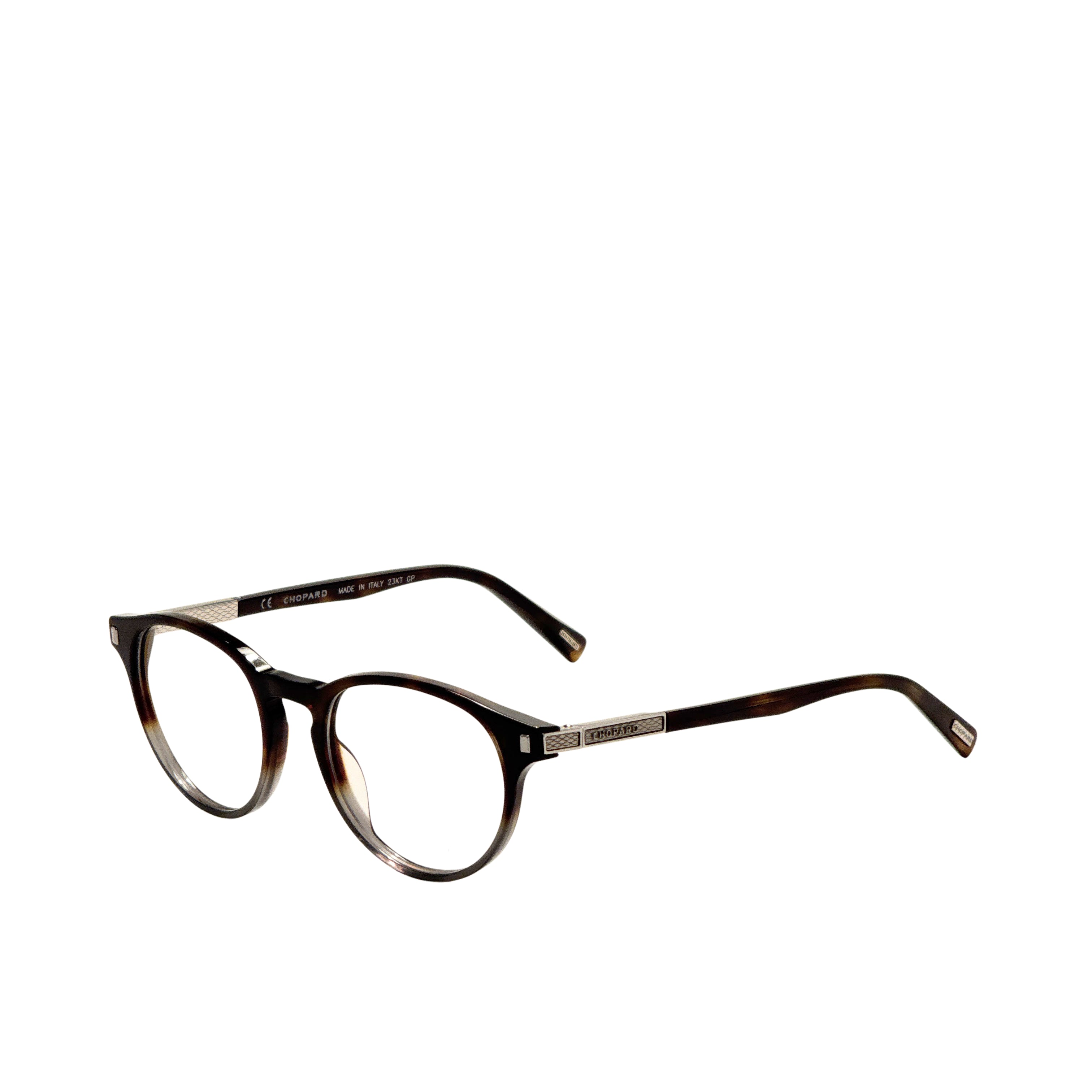 Chopard Women's 49mm Tortoise Grey Eyeglasses VCH222490793
