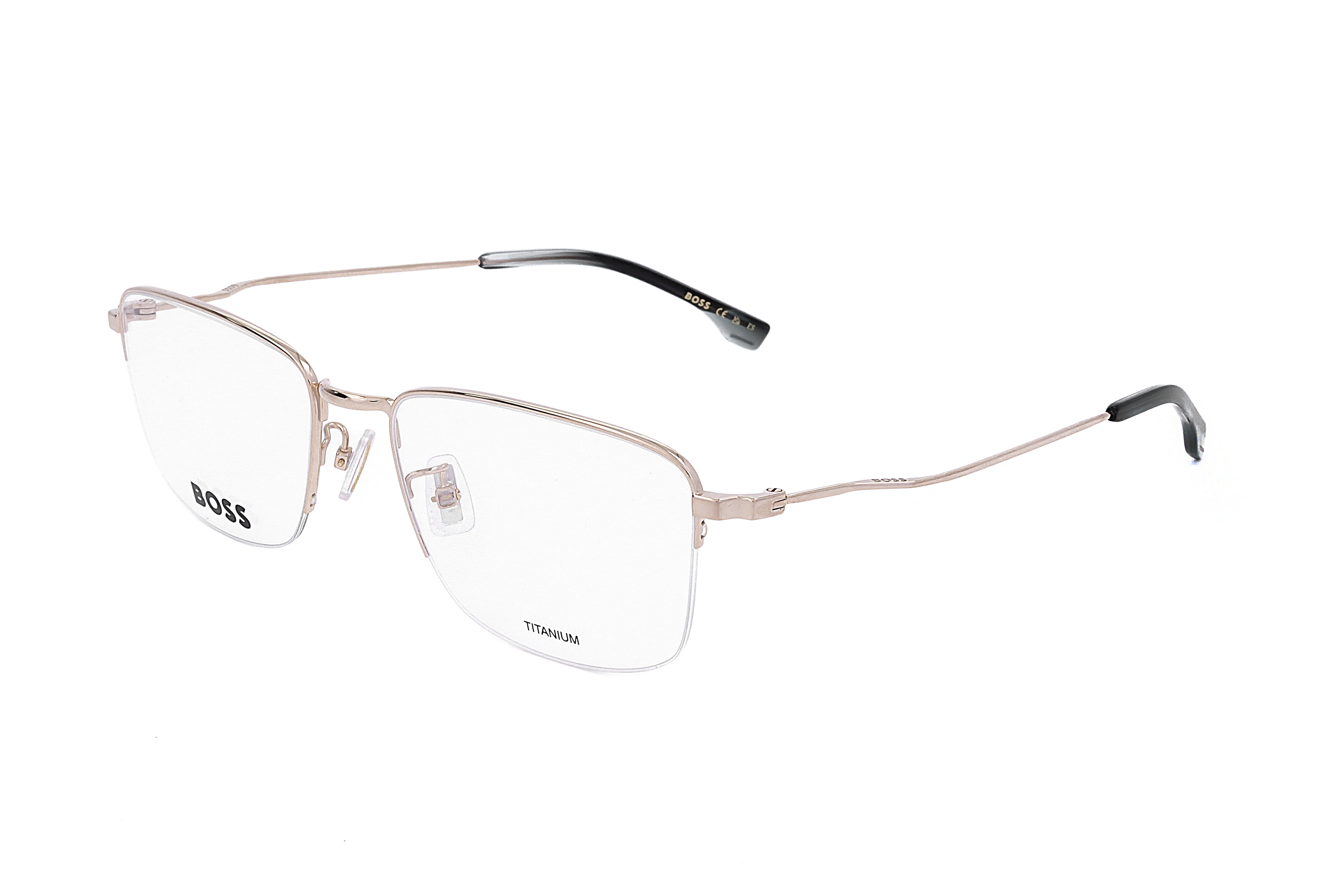 Hugo Boss Men's 55mm Gold Eyeglasses BOSS1516-G-J5G-55
