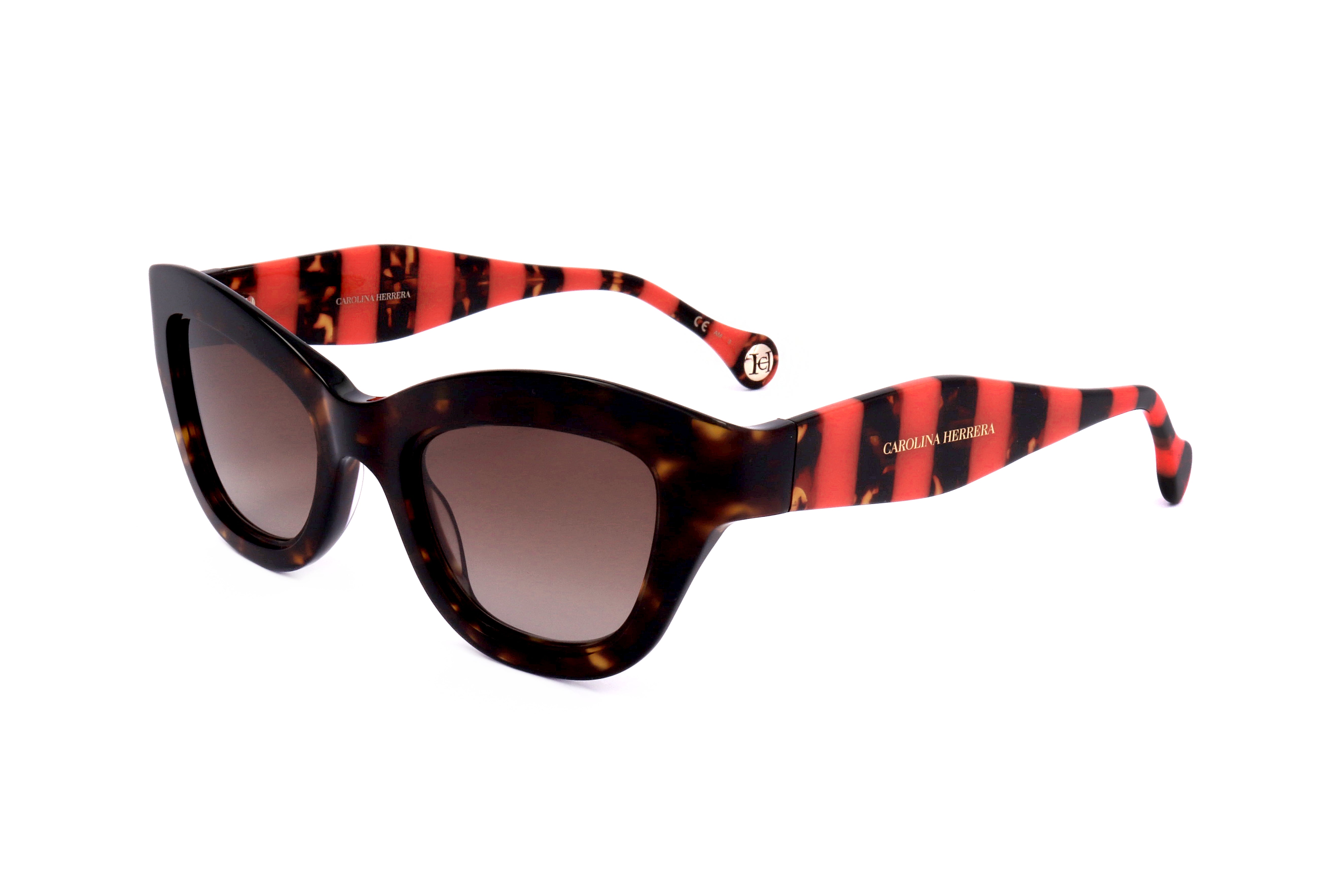 Carolina Herrera Women's 51mm Red Havana Sunglasses HER0086-S-O63-51